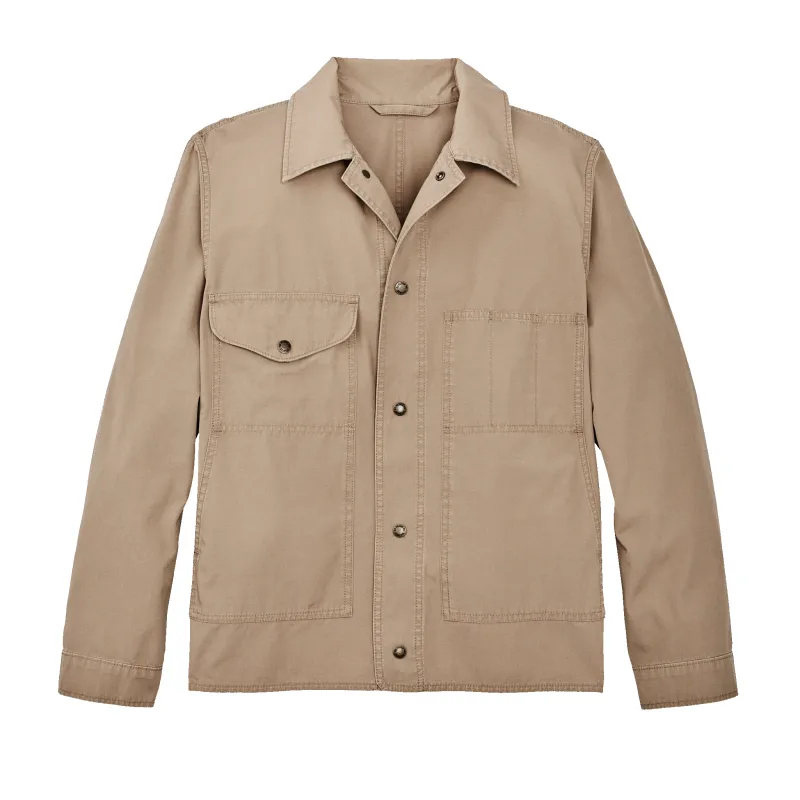 Safari Cloth Jacket - Safari Khaki sold by Filson