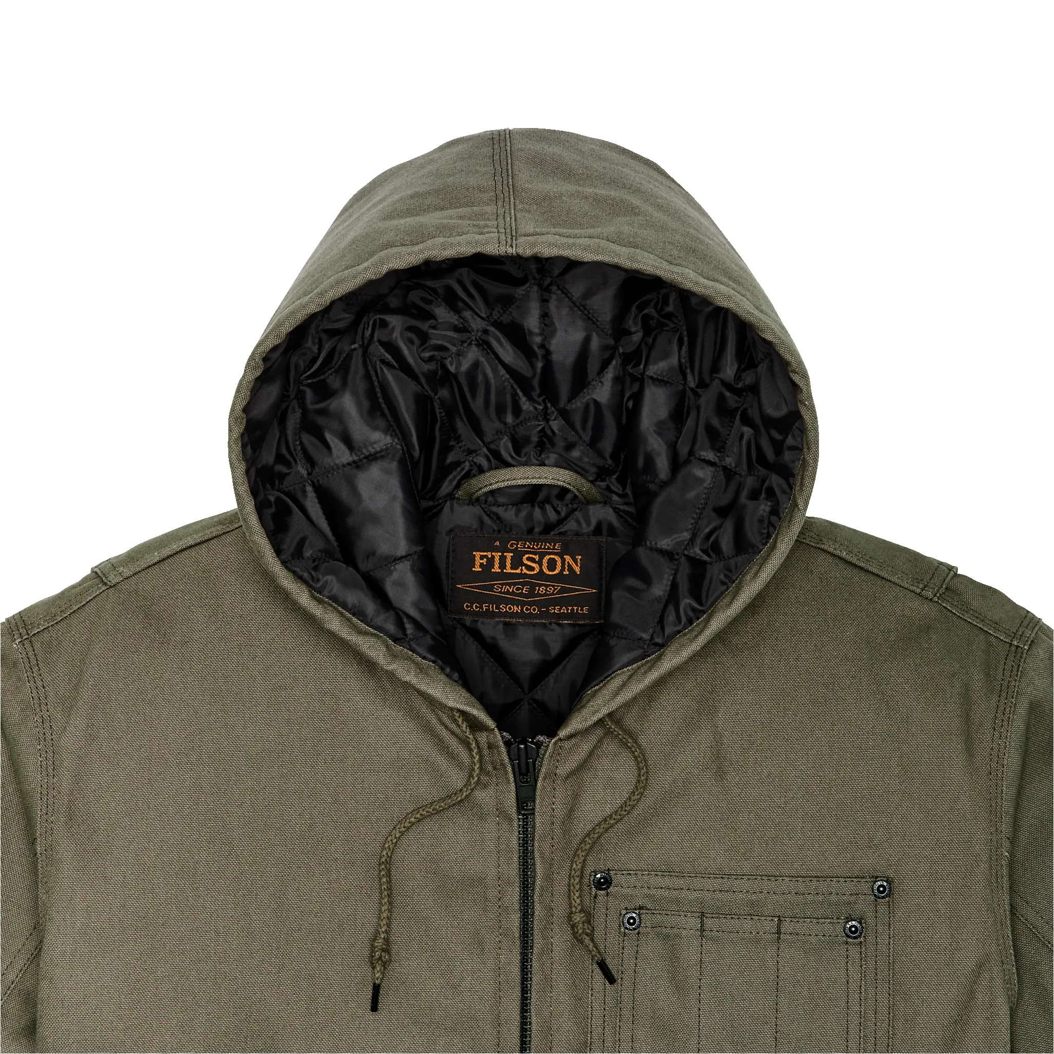 Worksmith Insulated Bomber Jacket - Tarmac sold by Filson product image thumbnail 4