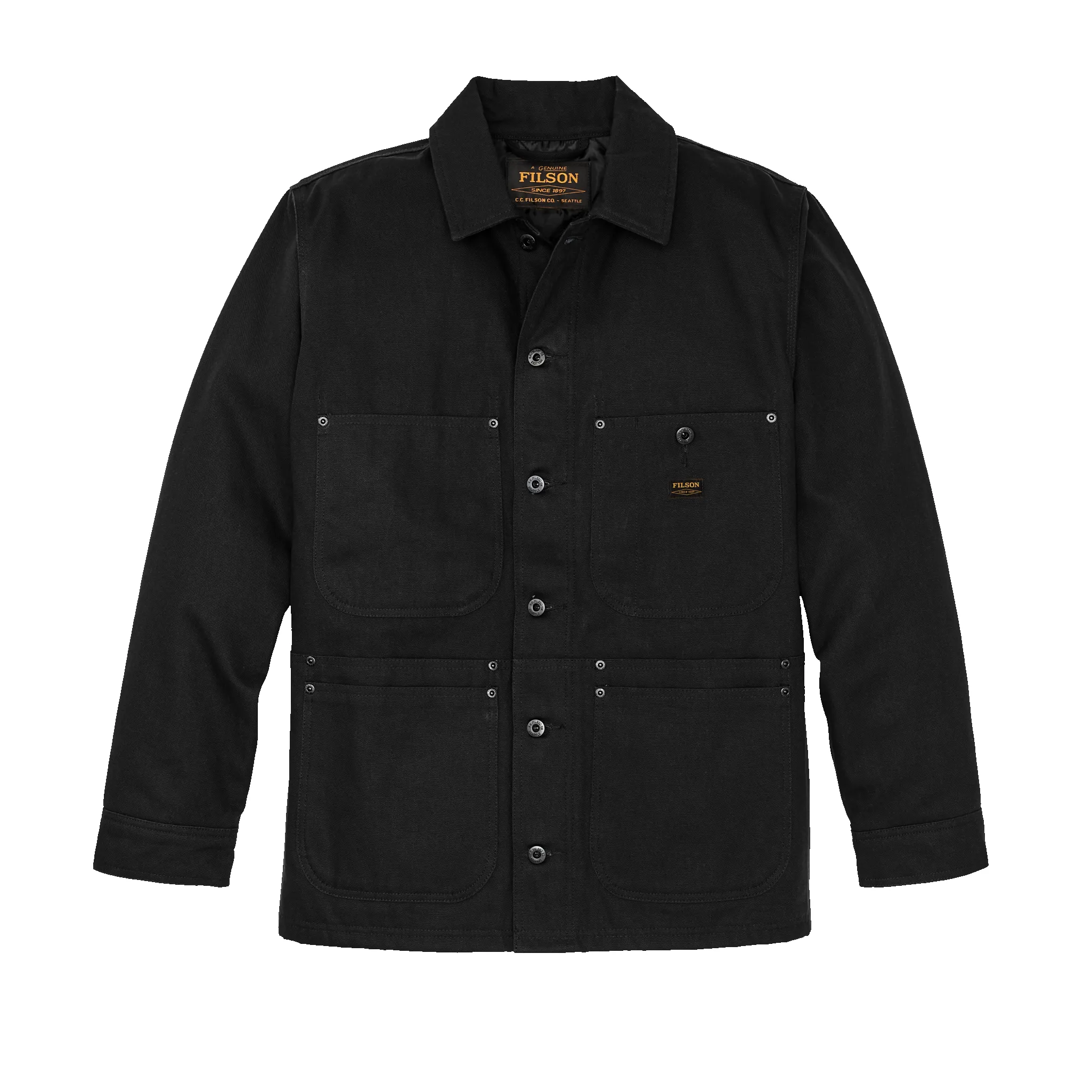 Worksmith Insulated Jacket - Black sold by Filson