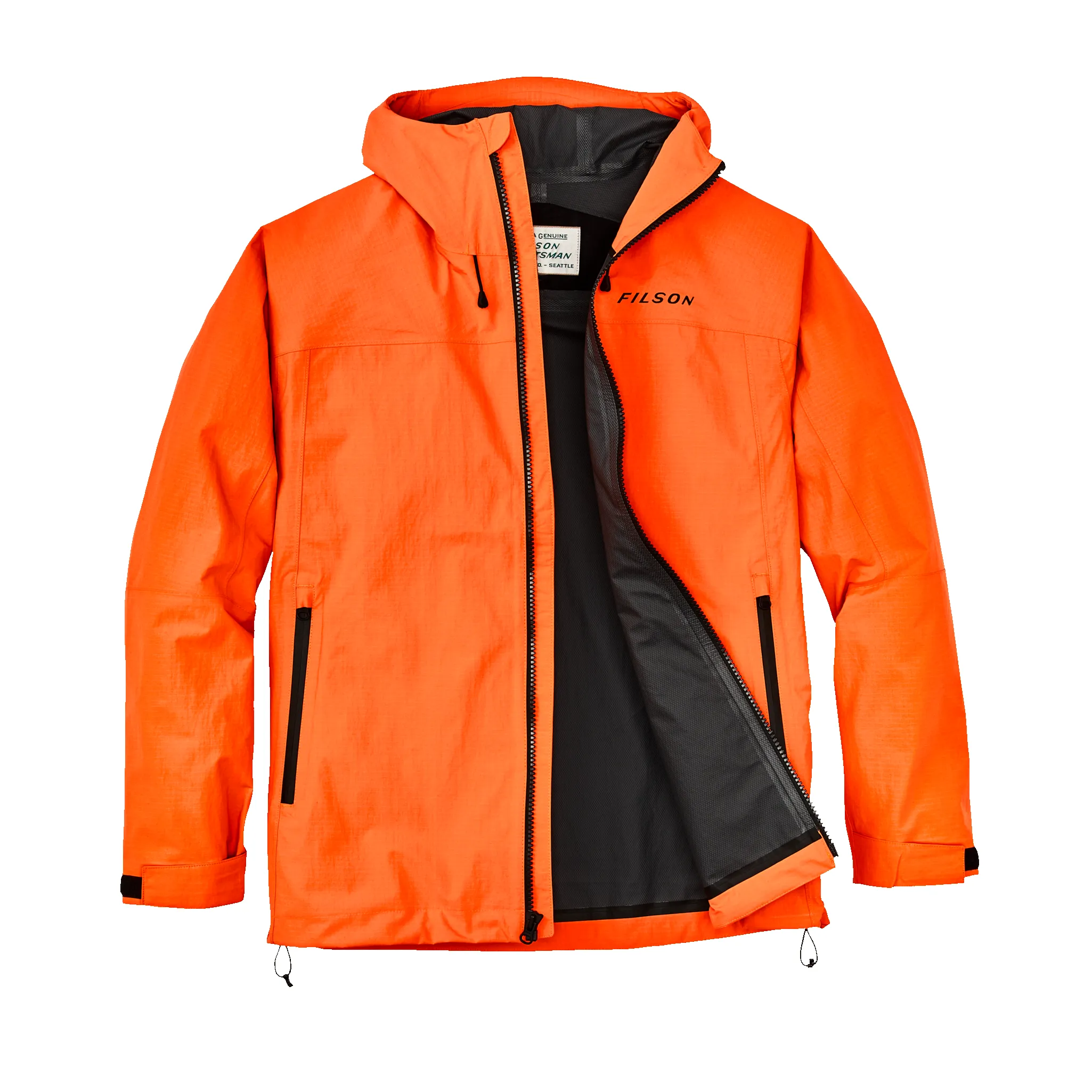 Swiftwater Rain Jacket - Blaze Orange sold by Filson product image thumbnail 3