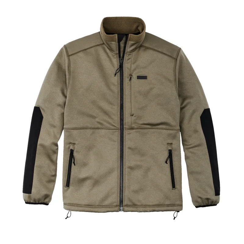 Granite Spire Fleece Jacket - Field Olive made by Filson