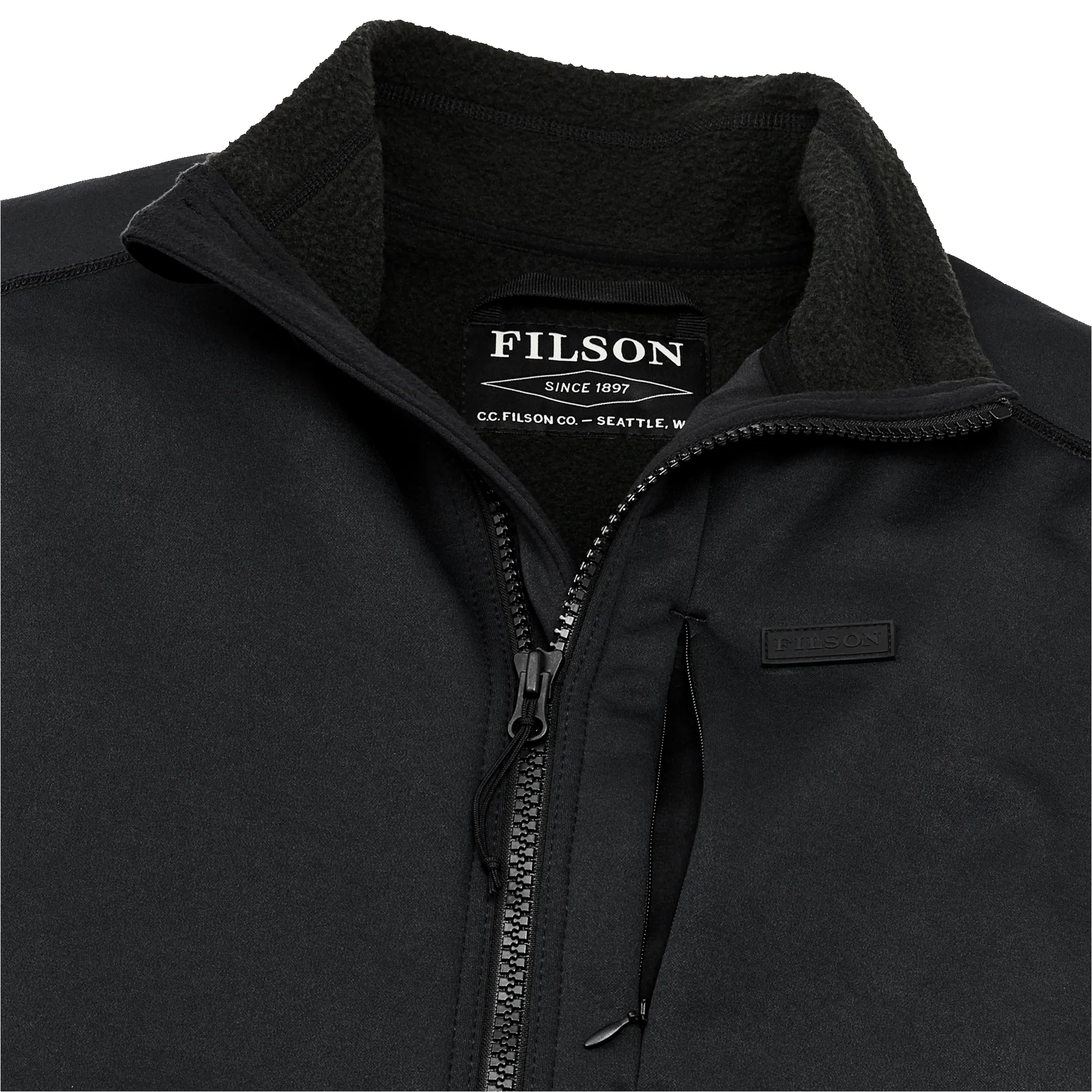 Granite Spire Fleece Jacket - Black sold by Filson product image thumbnail 3