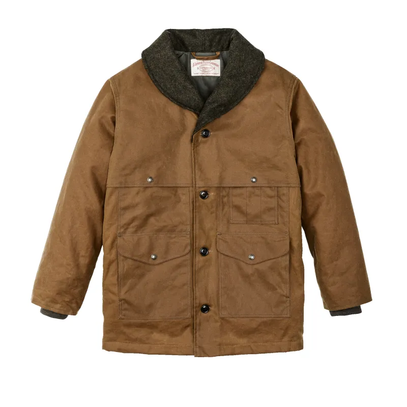 Tin Cloth Insulated Packer Coat - Dark Tan sold by Filson