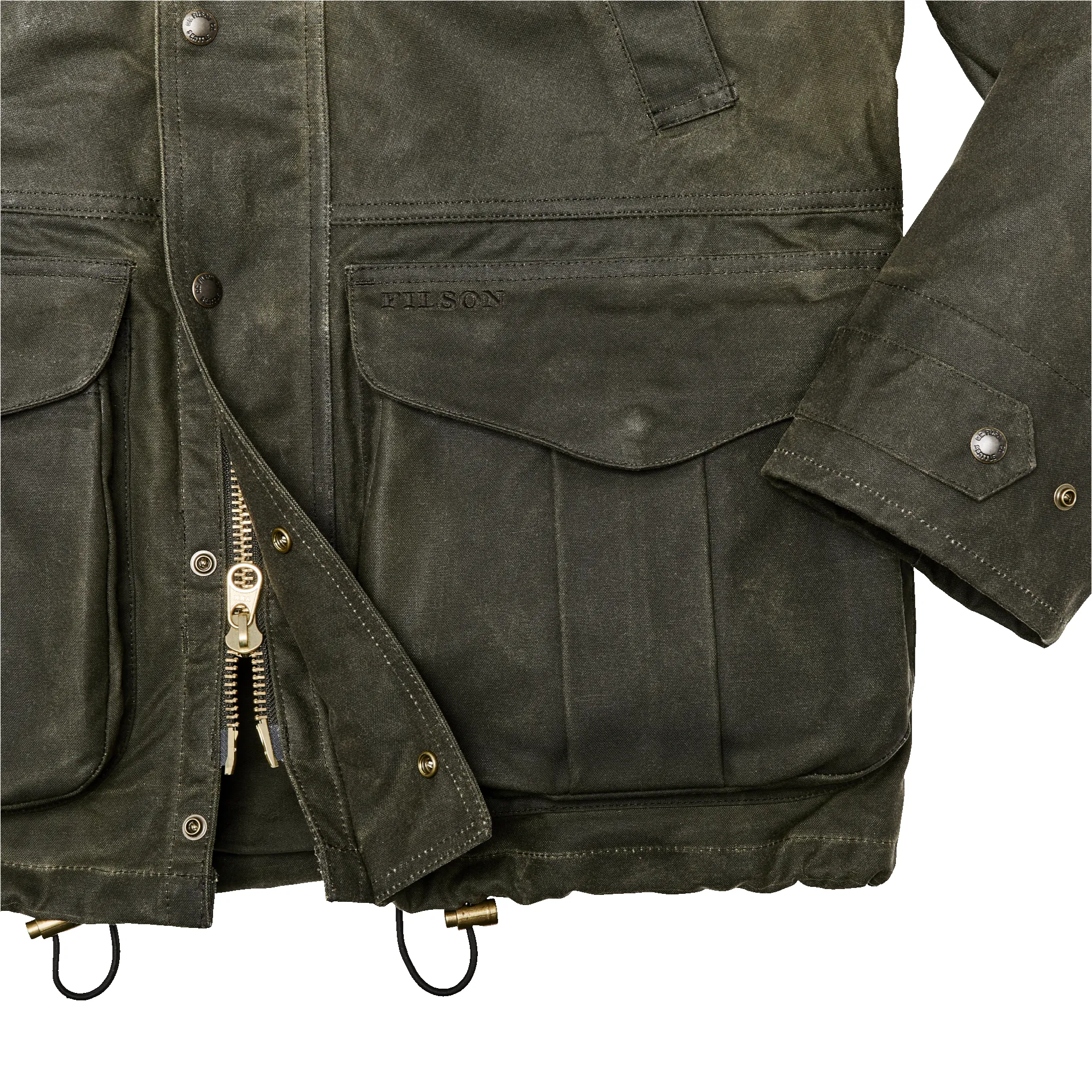 Tin Cloth Field Jacket - Otter Green sold by Filson product image thumbnail 5