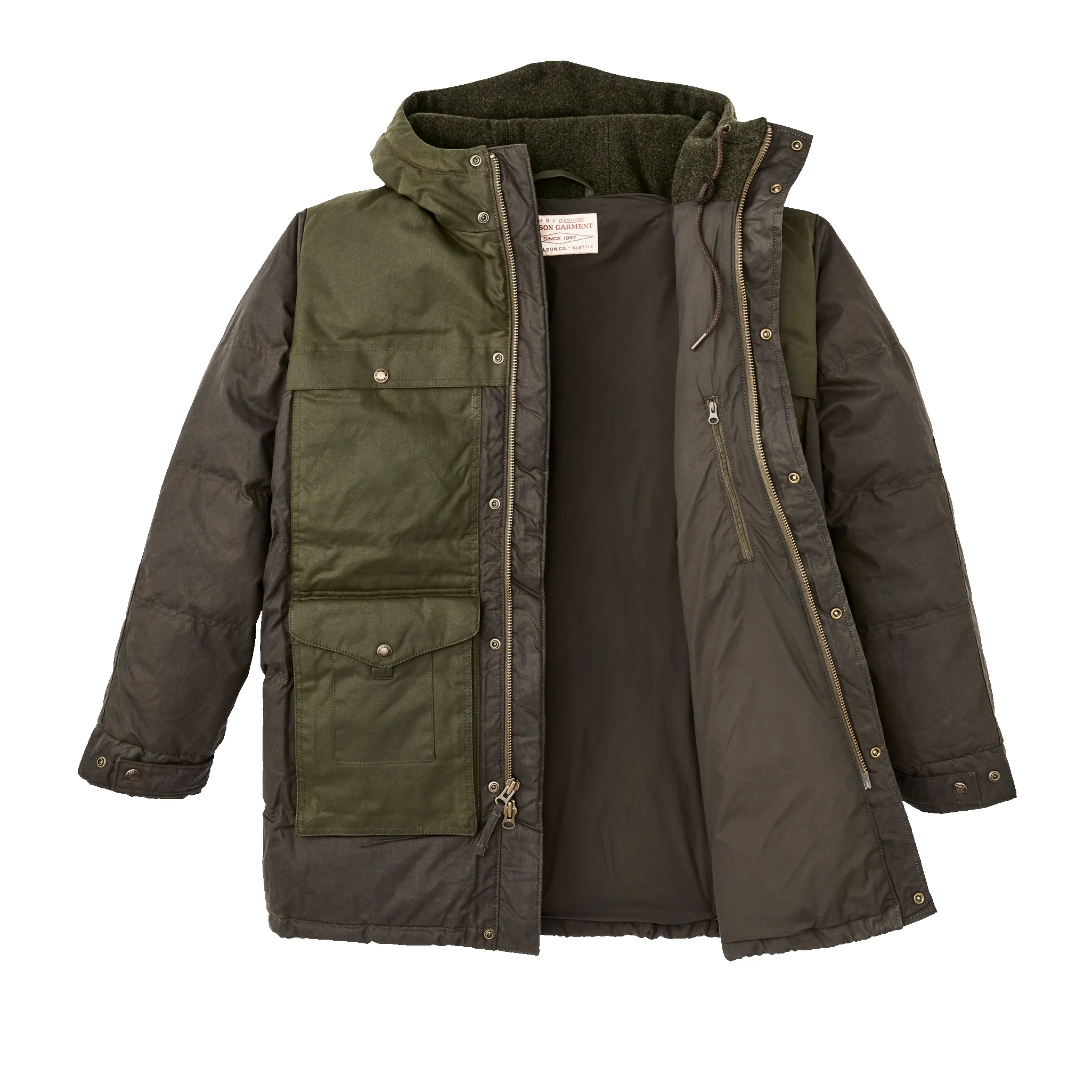 Down Cruiser Parka - Otter Green sold by Filson product image thumbnail 3