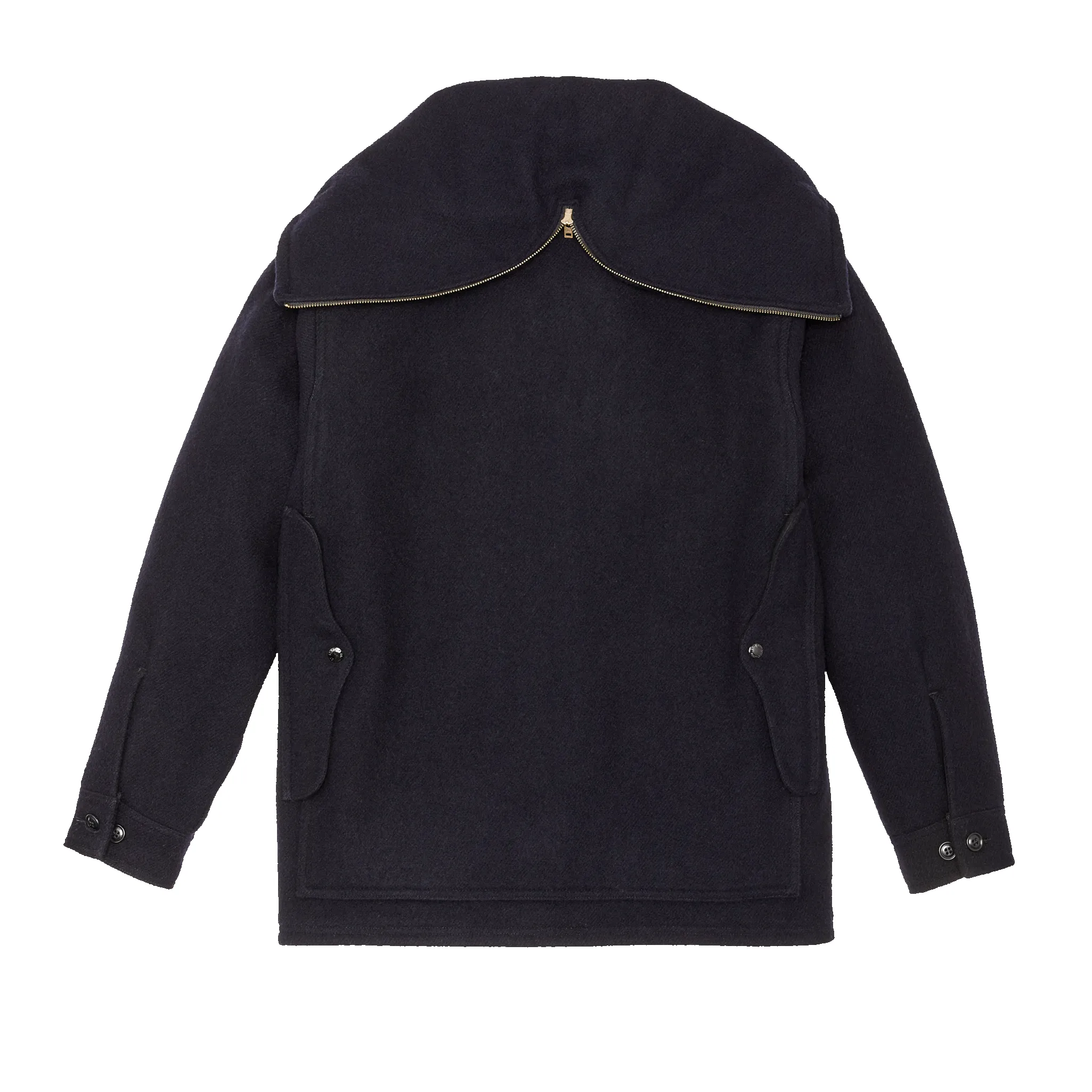 Mackinaw Wool Hooded Cruiser Jacket - Dark Navy sold by Filson product image thumbnail 3
