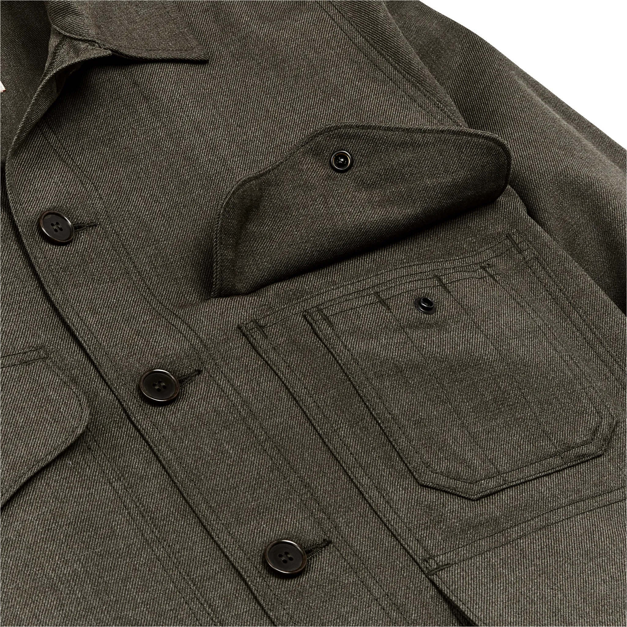 Forestry Cloth Cruiser Jacket - Forest Green Heather sold by Filson product image thumbnail 5