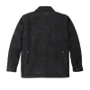 Mackinaw Wool Insulated Cruiser Jacket - Black Marl / Heather Check sold by Filson