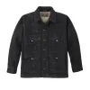 Mackinaw Wool Insulated Cruiser Jacket - Black Marl / Heather Check sold by Filson