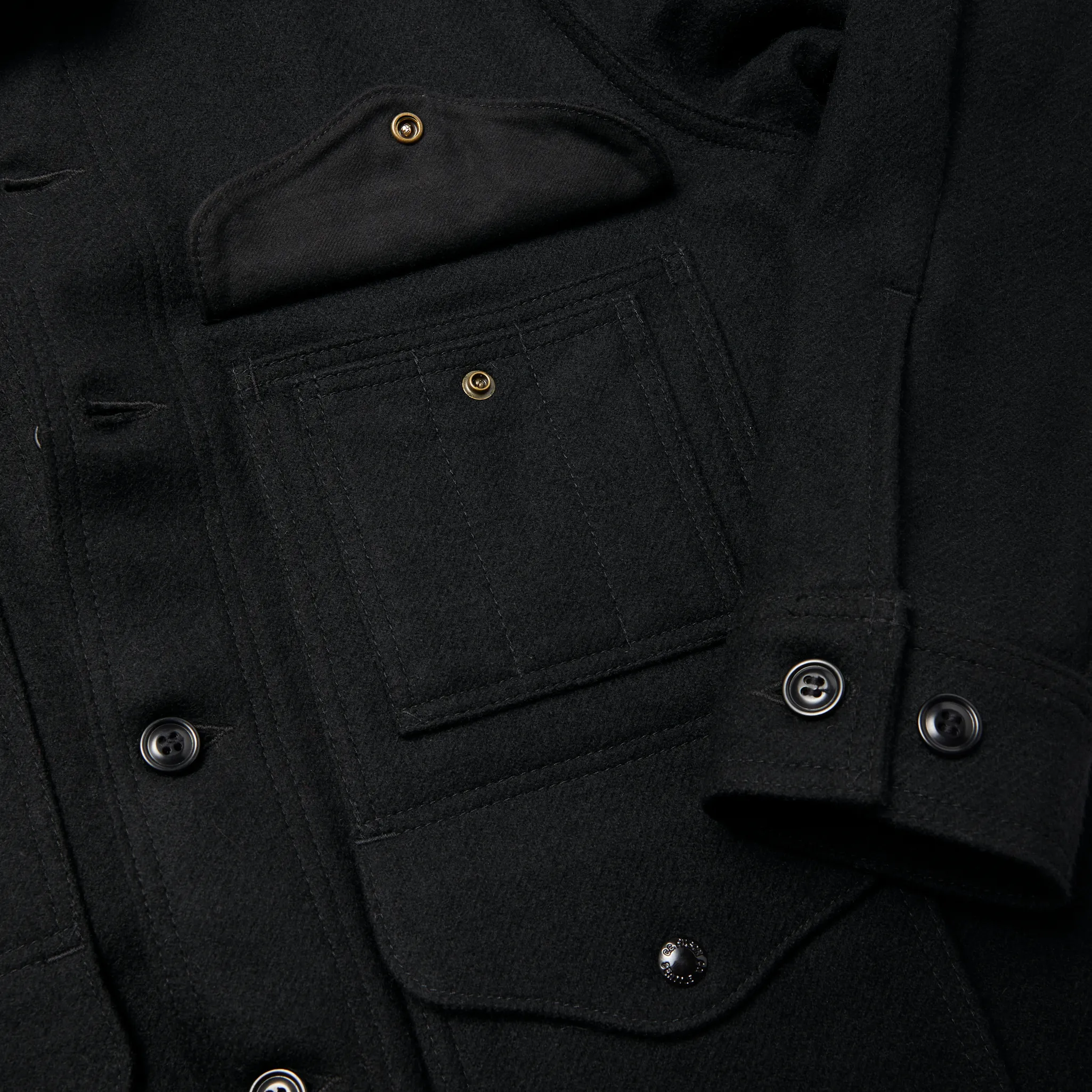 Mackinaw Wool Cruiser Jacket - Dark Navy / Solid sold by Filson product image thumbnail 5