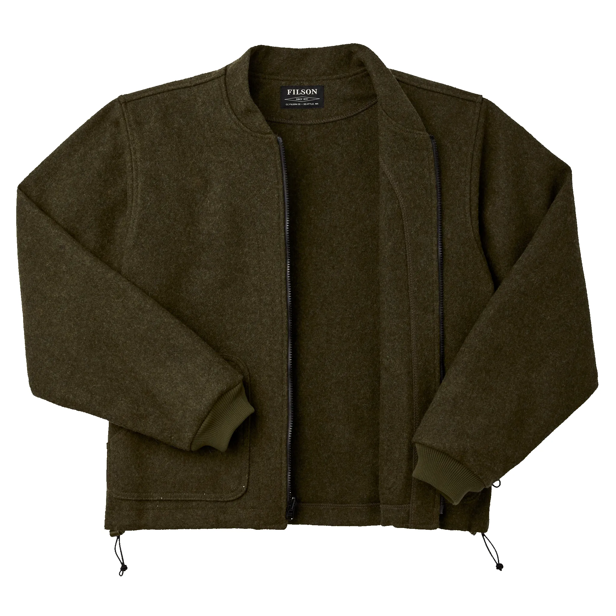 Mackinaw Wool Jacket Liner - Forest Green sold by Filson product image thumbnail 3