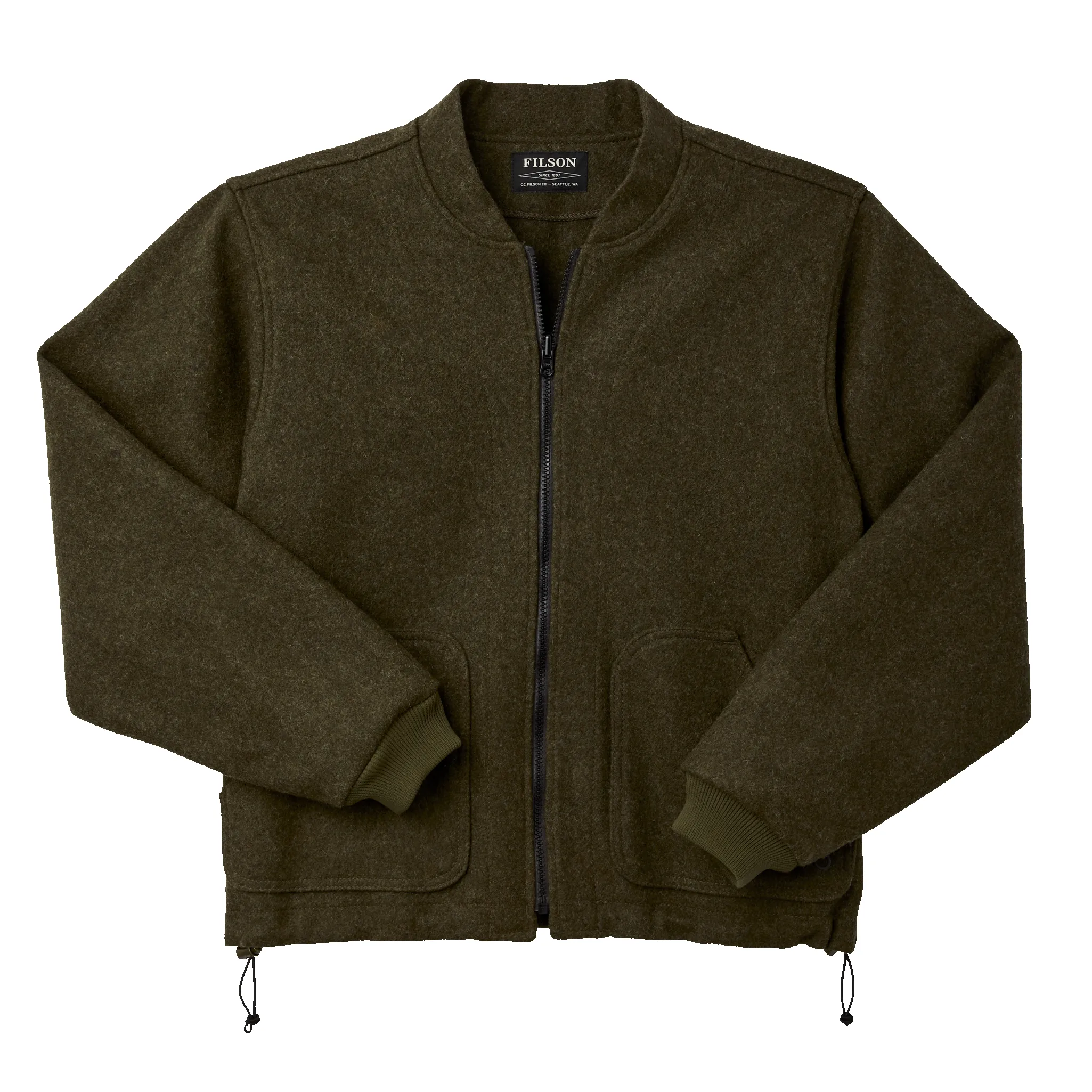 Mackinaw Wool Jacket Liner - Forest Green sold by Filson