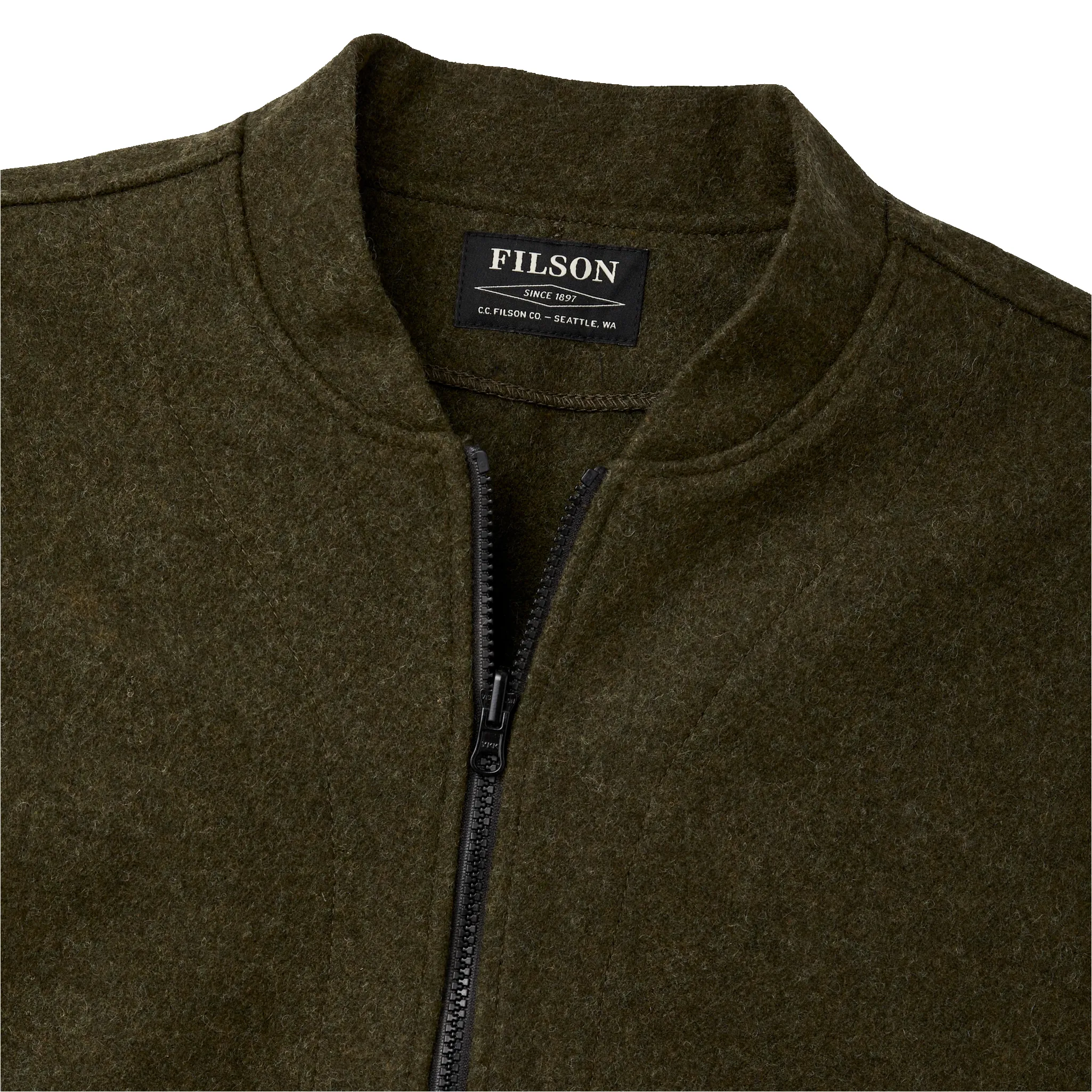Mackinaw Wool Jacket Liner - Forest Green sold by Filson product image thumbnail 4