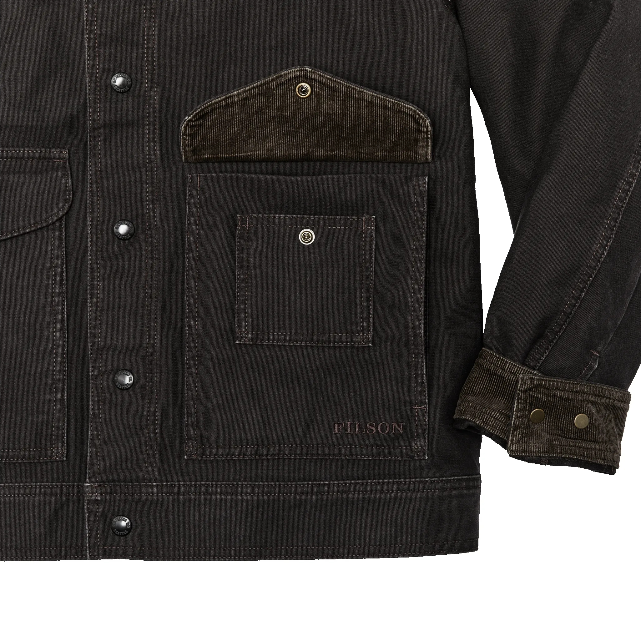Jungle Cloth Work Jacket - Cinder sold by Filson product image thumbnail 4