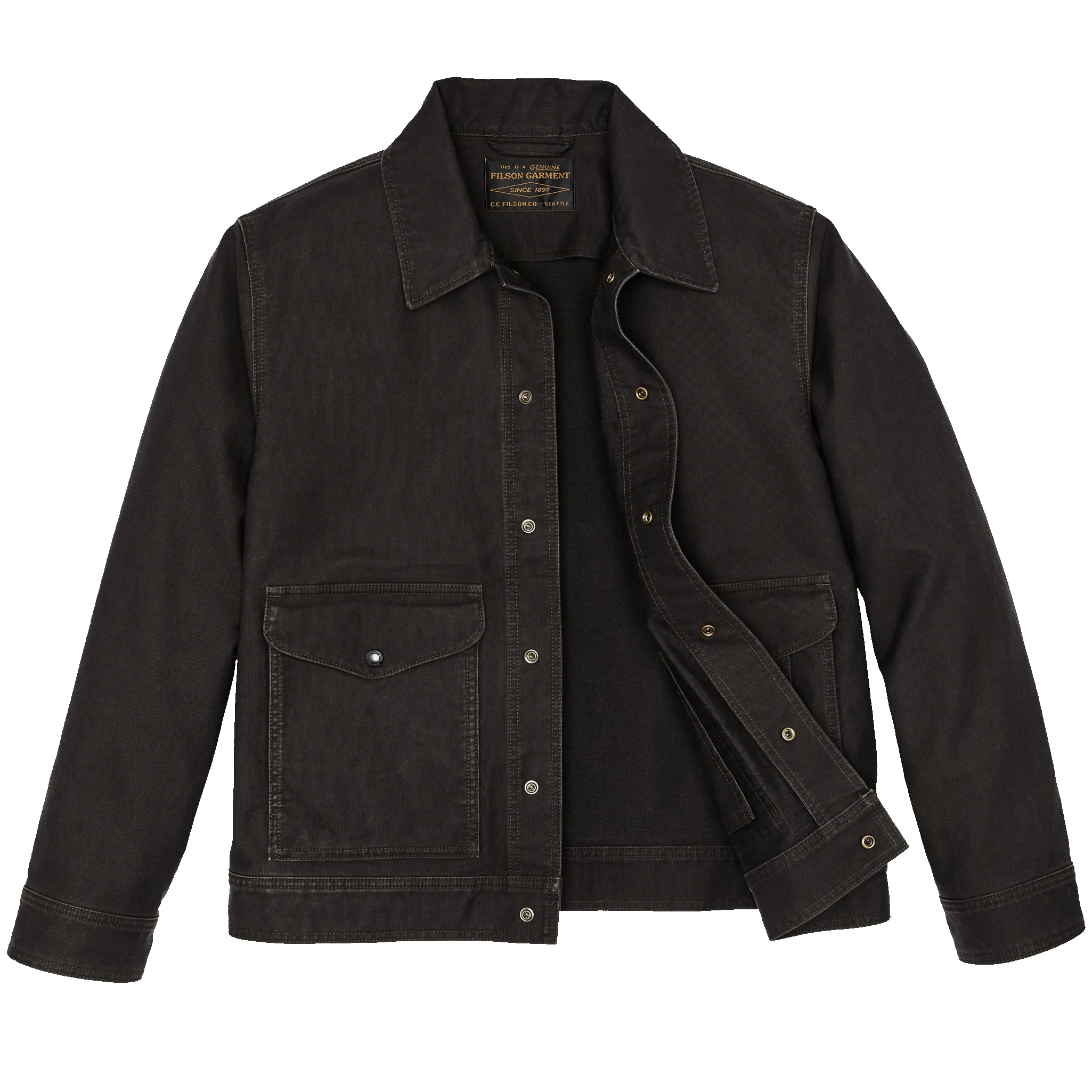 Jungle Cloth Work Jacket - Cinder sold by Filson product image thumbnail 3