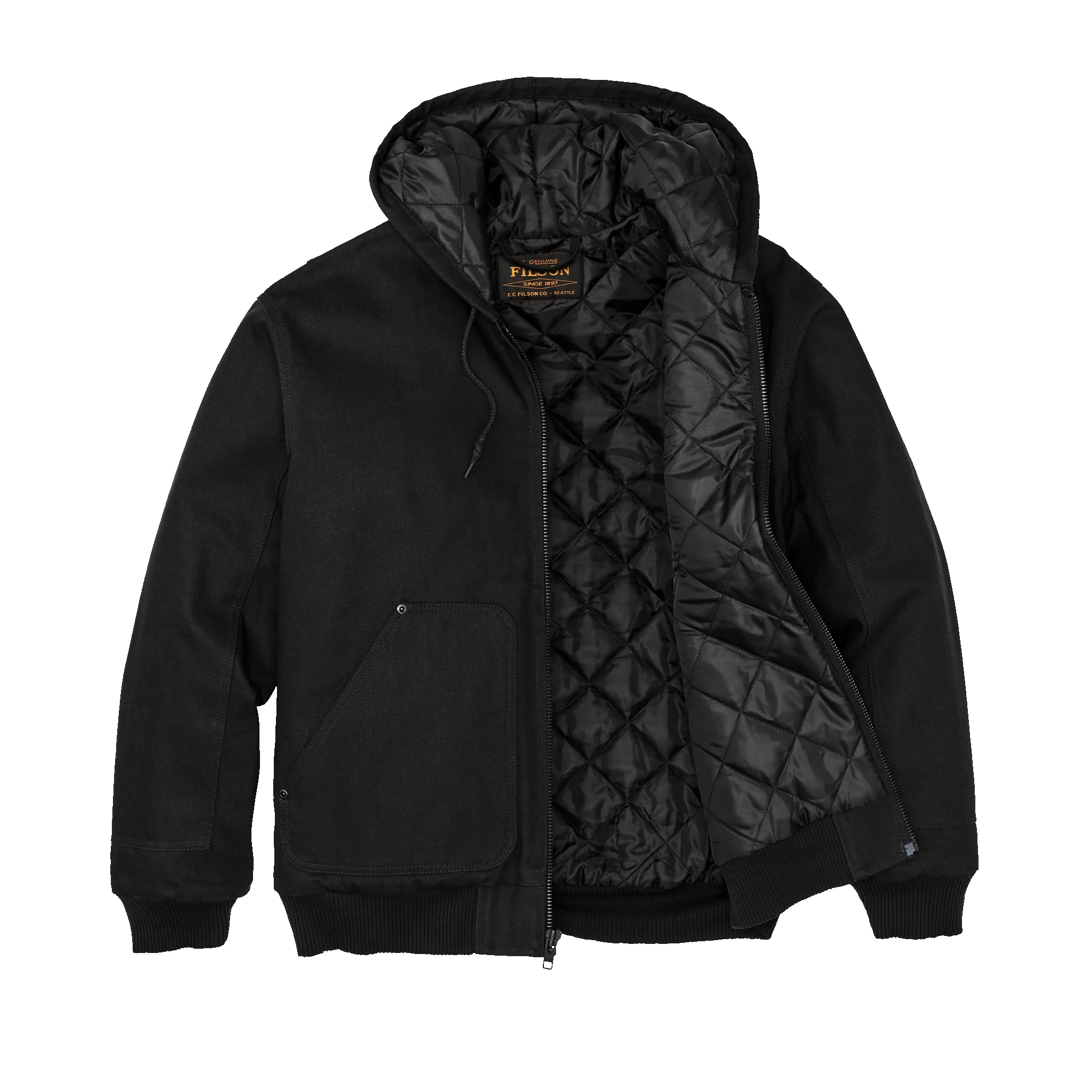 Worksmith Insulated Bomber Jacket - Black sold by Filson product image thumbnail 3