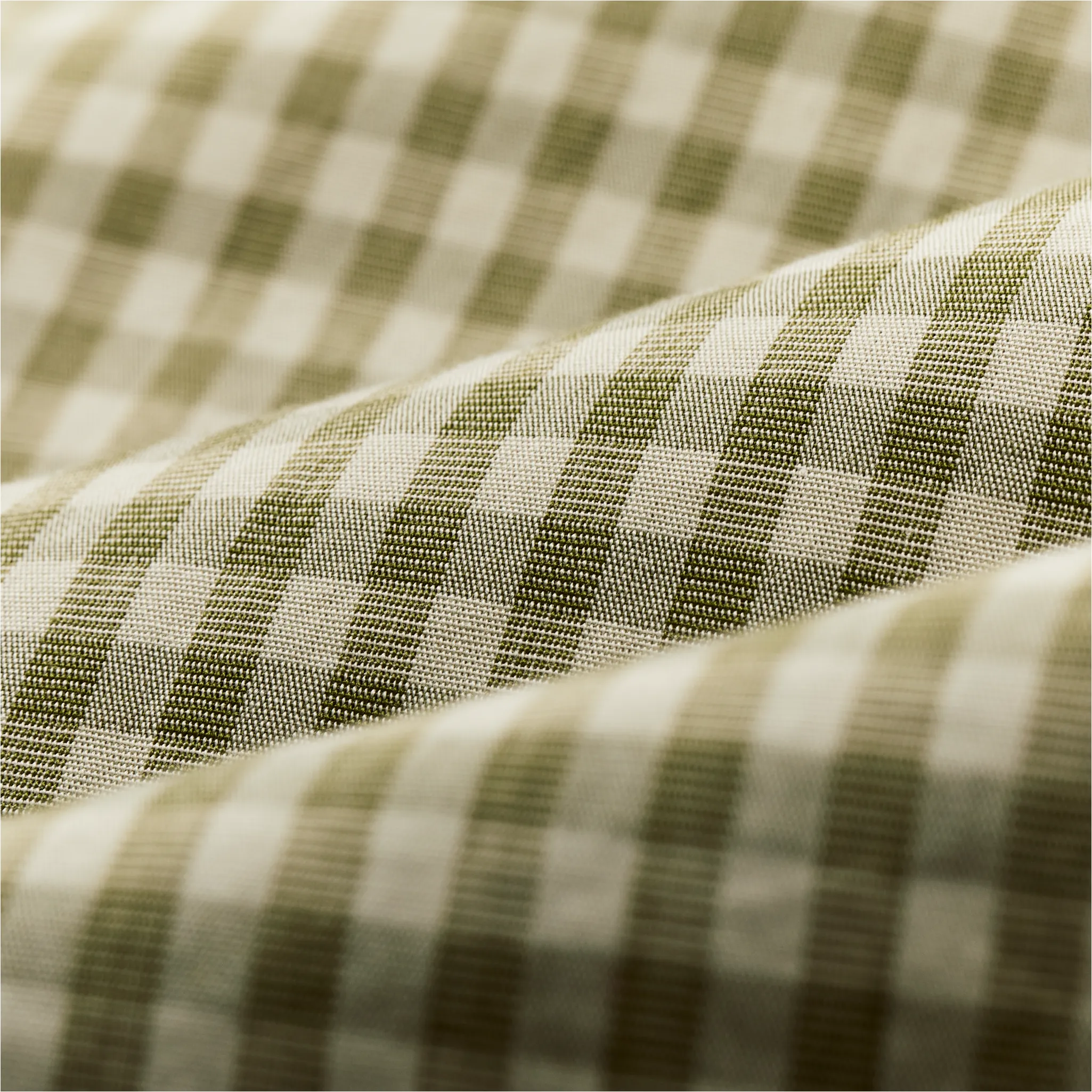 Filson's Washed Short Sleeve Feather Cloth Shirt - Green / Ivory Gingham sold by Filson product image thumbnail 4