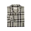Lightweight Alaskan Guide Shirt - Cream / Black / Gray Plaid sold by Filson