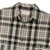 Lightweight Alaskan Guide Shirt - Cream / Black / Gray Plaid sold by Filson