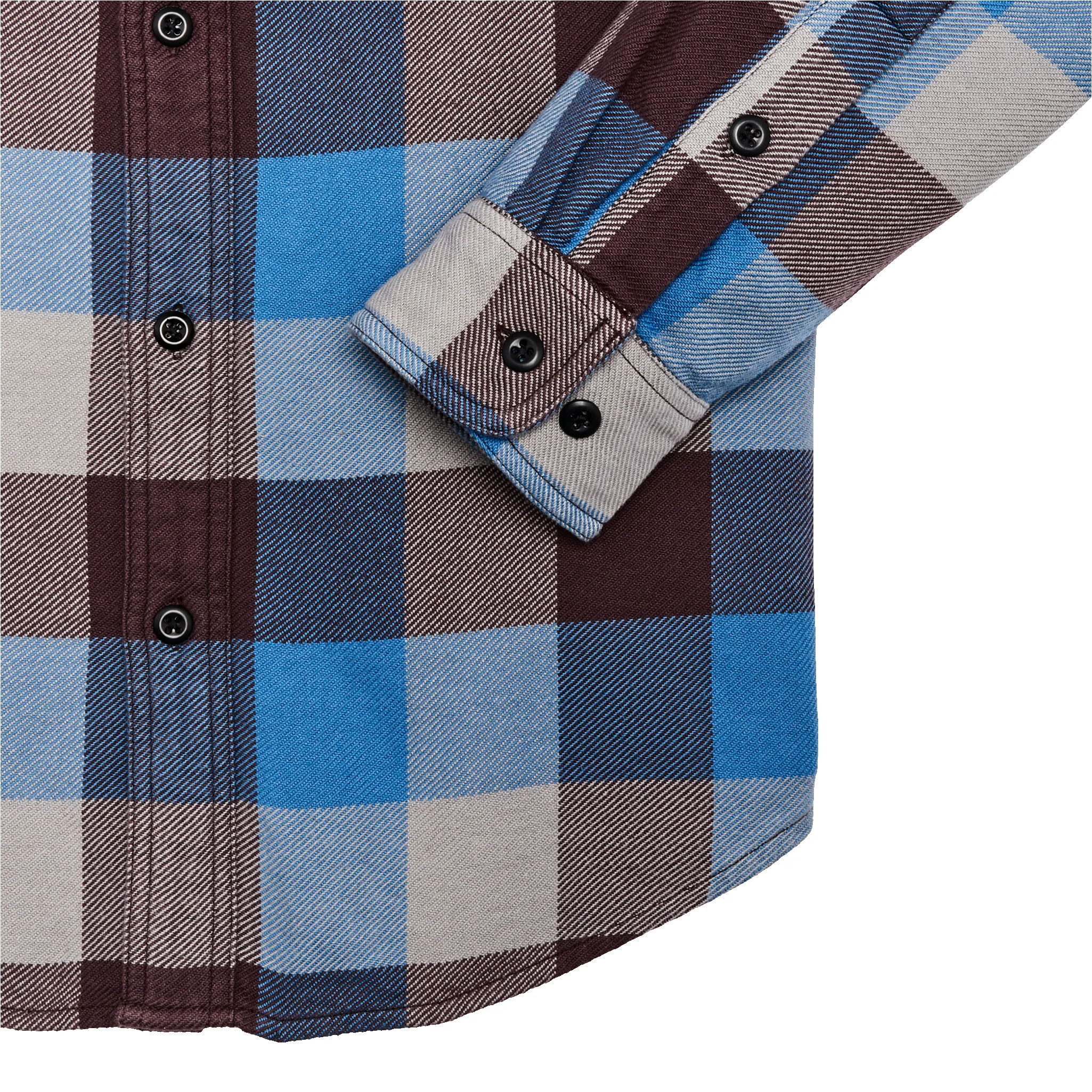 Vintage Flannel Work Shirt - Blue / Maroon / Gray Check sold by Filson product image thumbnail 4