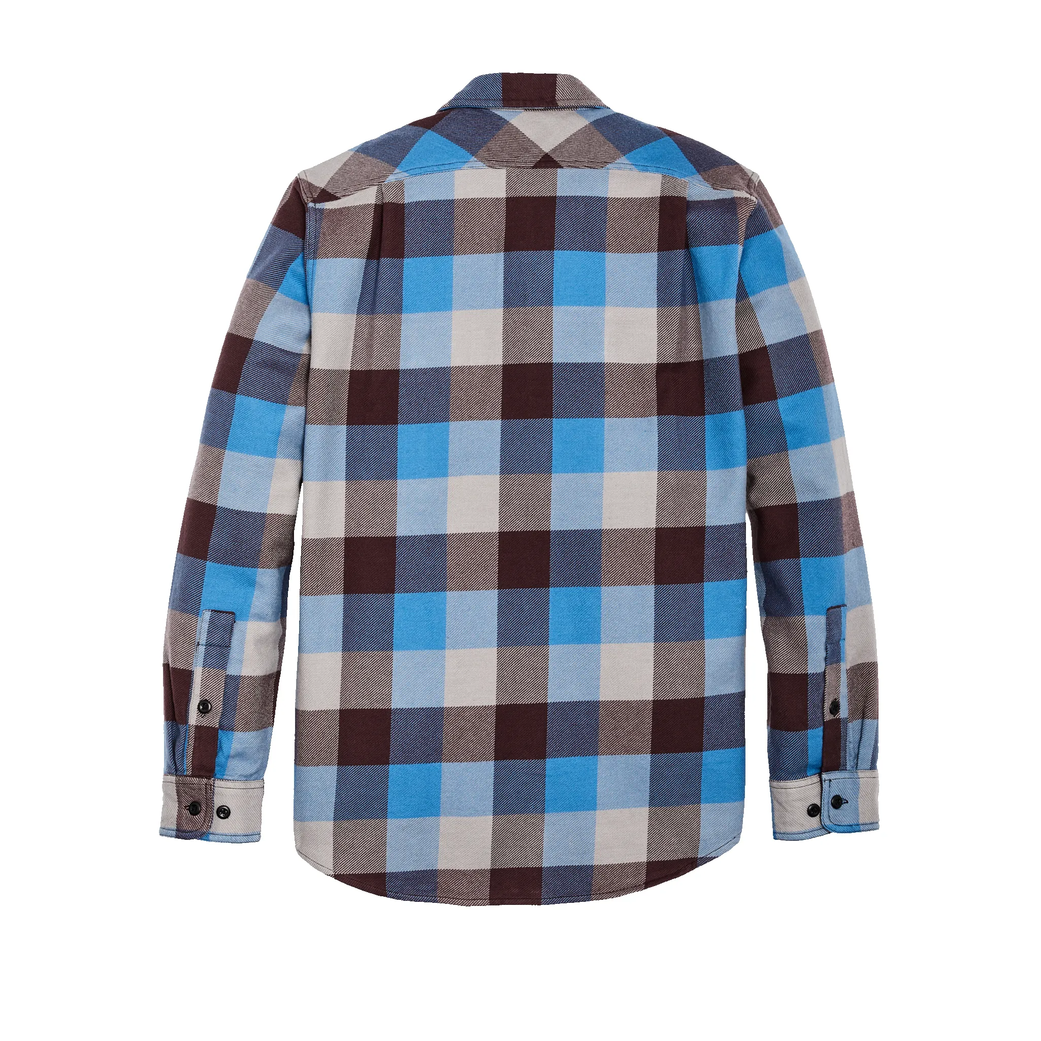 Vintage Flannel Work Shirt - Blue / Maroon / Gray Check sold by Filson product image thumbnail 2