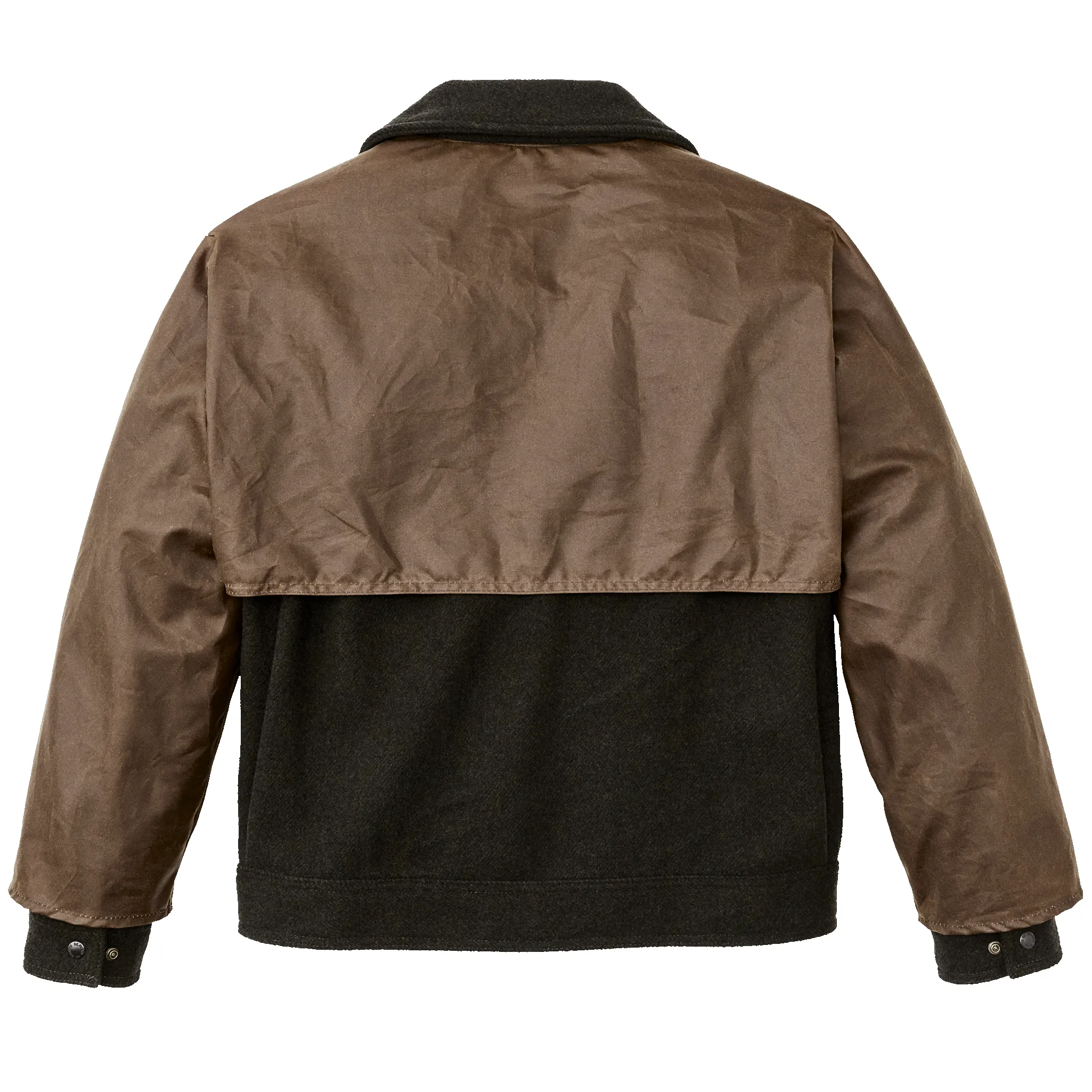 Mackinaw Wool Caped Jacket - Peat Black / Earth sold by Filson product image thumbnail 2