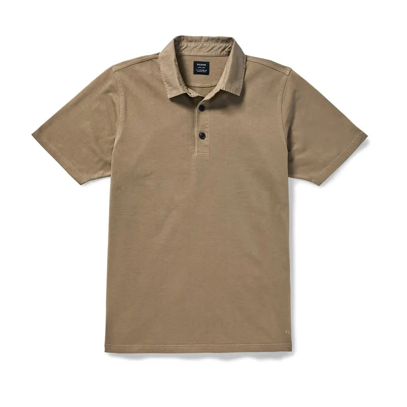 Cedar River Polo Shirt - Field Olive sold by Filson