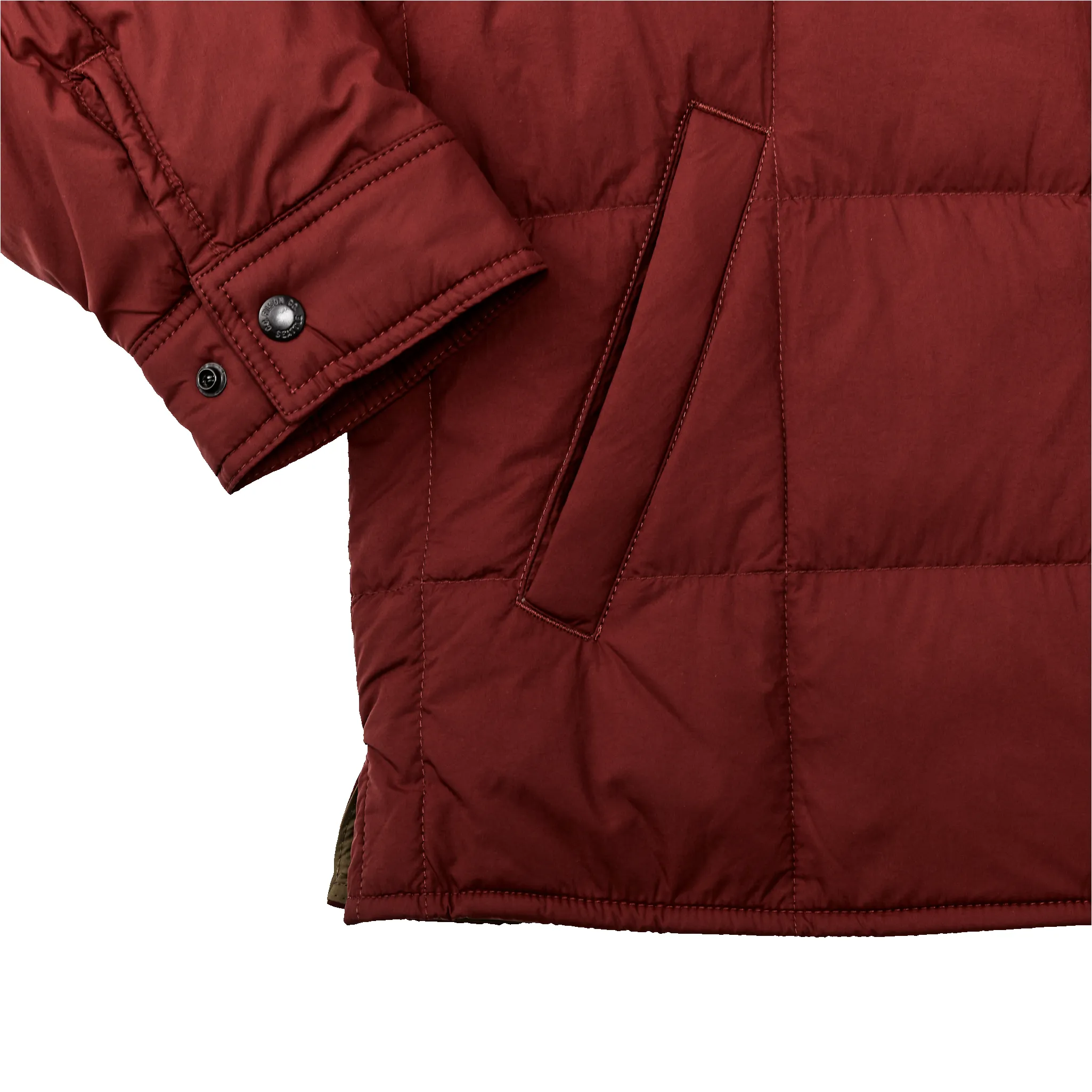 Lightweight Down Jac-shirt - Madder Red sold by Filson product image thumbnail 5