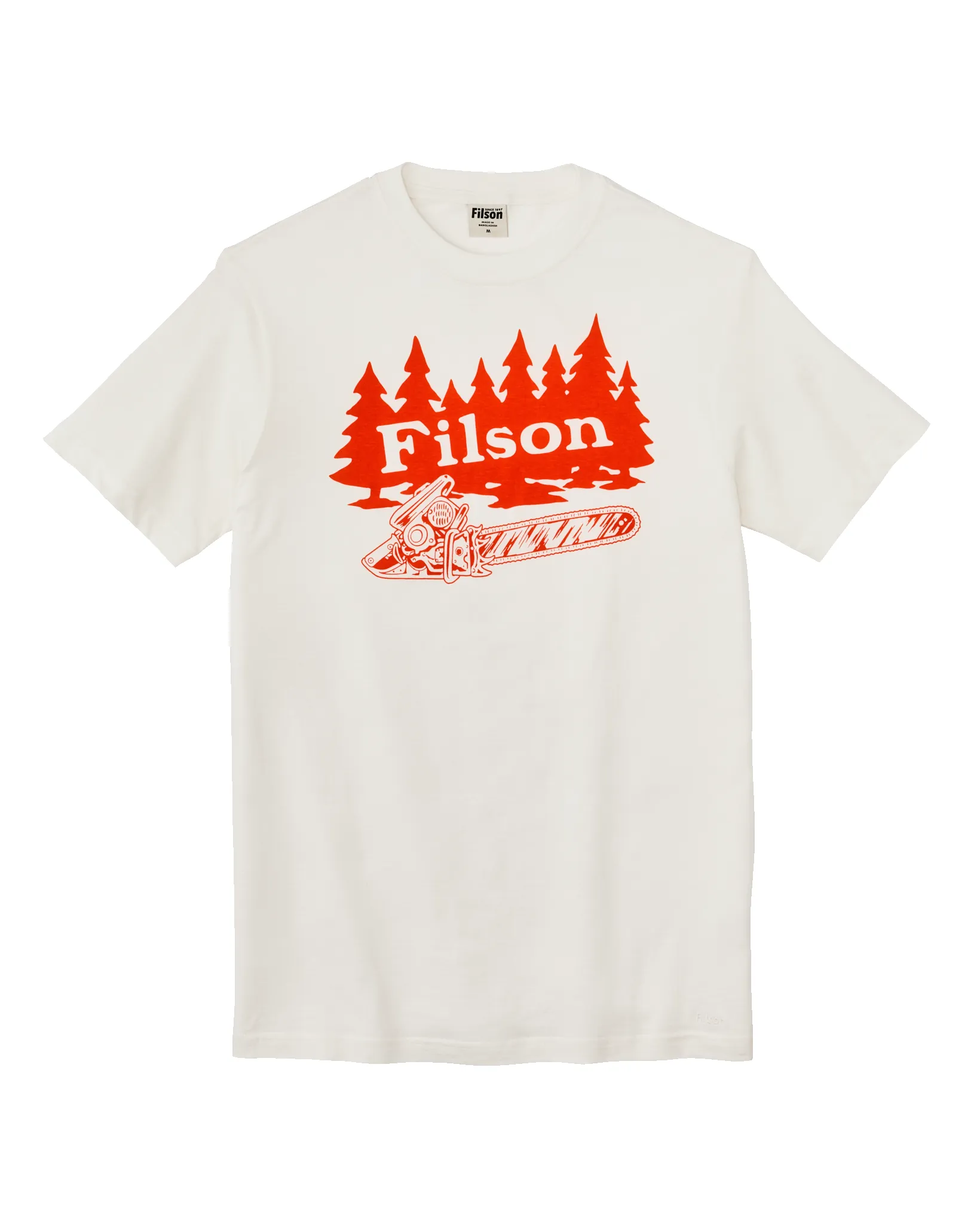 Ranger Graphic T-Shirt - White / Forestry sold by Filson