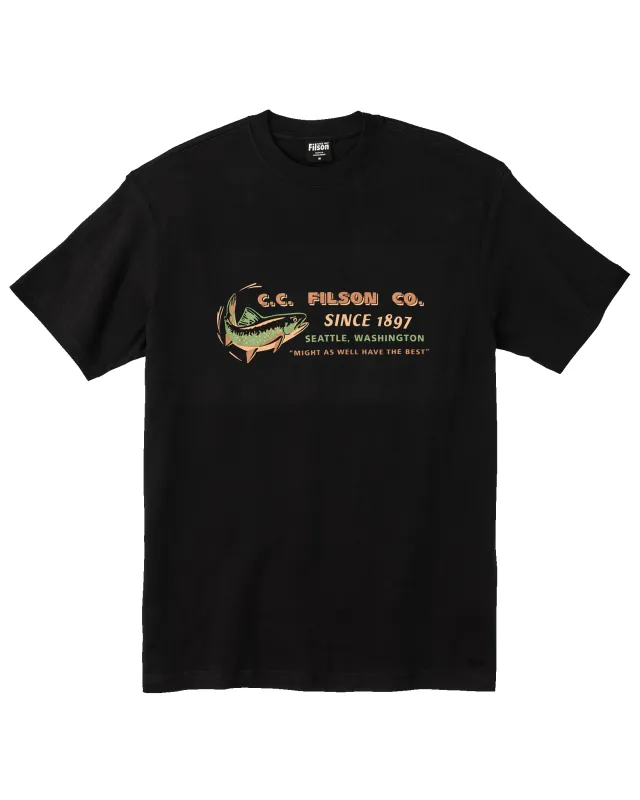 Ranger Graphic T-Shirt - Coal / Trout sold by Filson