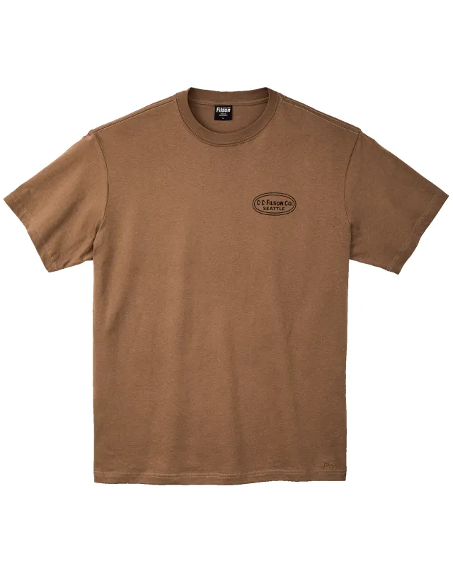 Ranger Graphic T-Shirt - Rugged Tan / Wrapper sold by Filson
