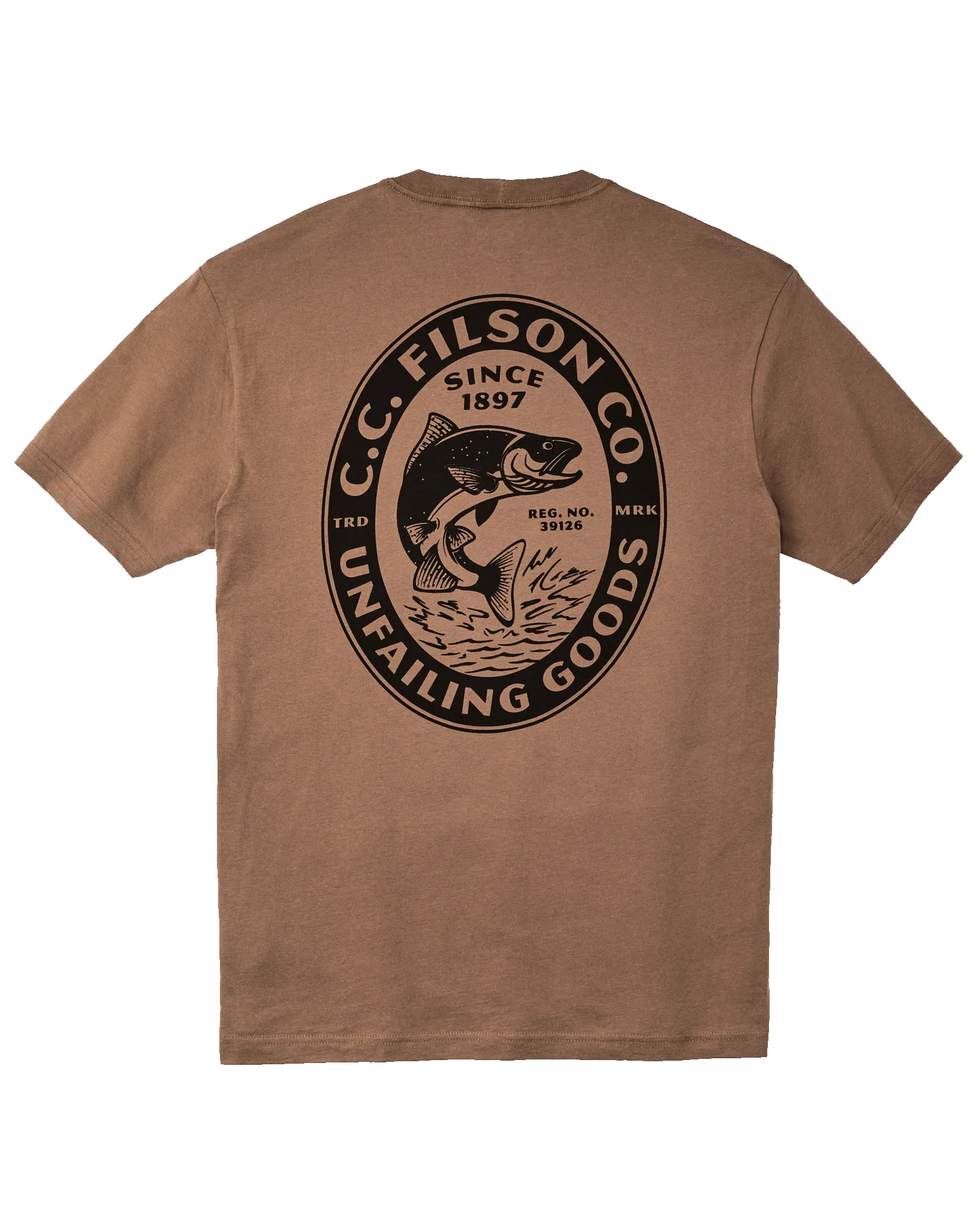 Ranger Graphic T-shirt - Rugged Tan / Fish sold by Filson product image thumbnail 4
