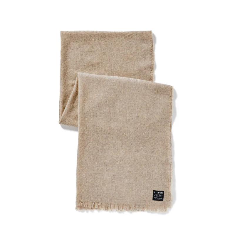Women's Wool Scarf - Natural sold by Filson