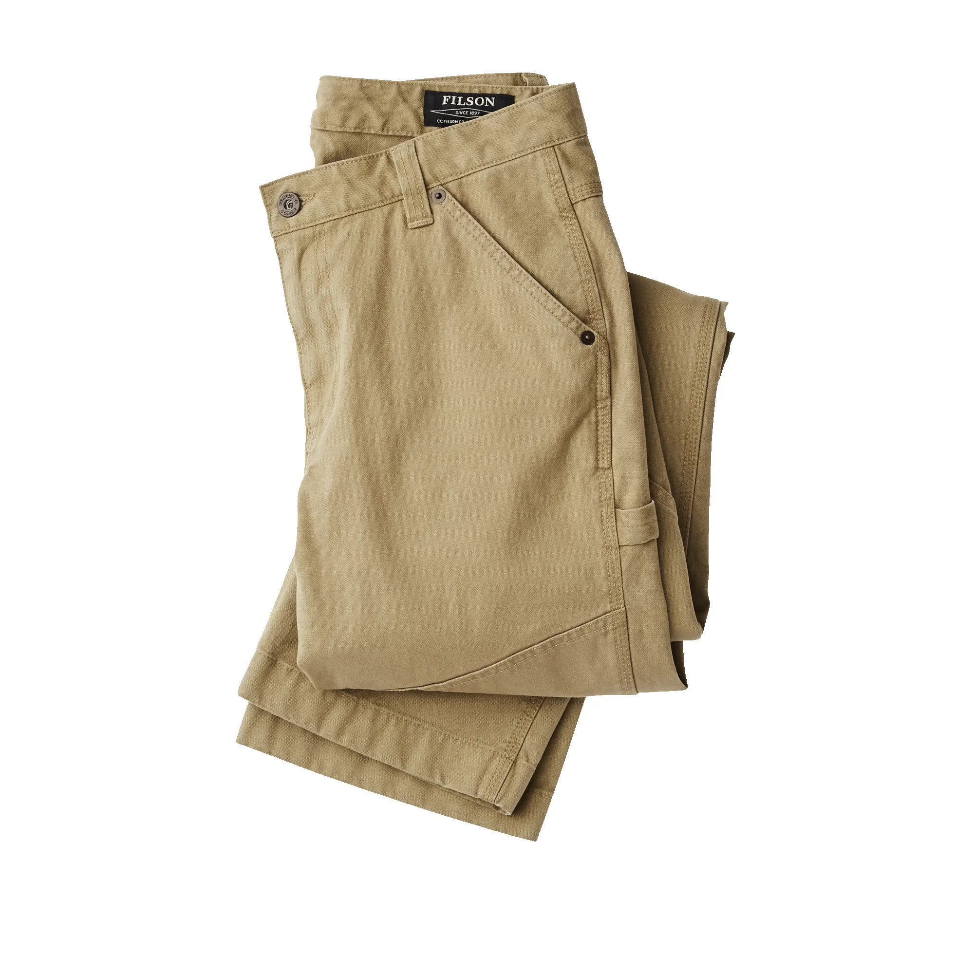 Women's Canvas Straight-leg Pants - Faded Olive sold by Filson product image thumbnail 3