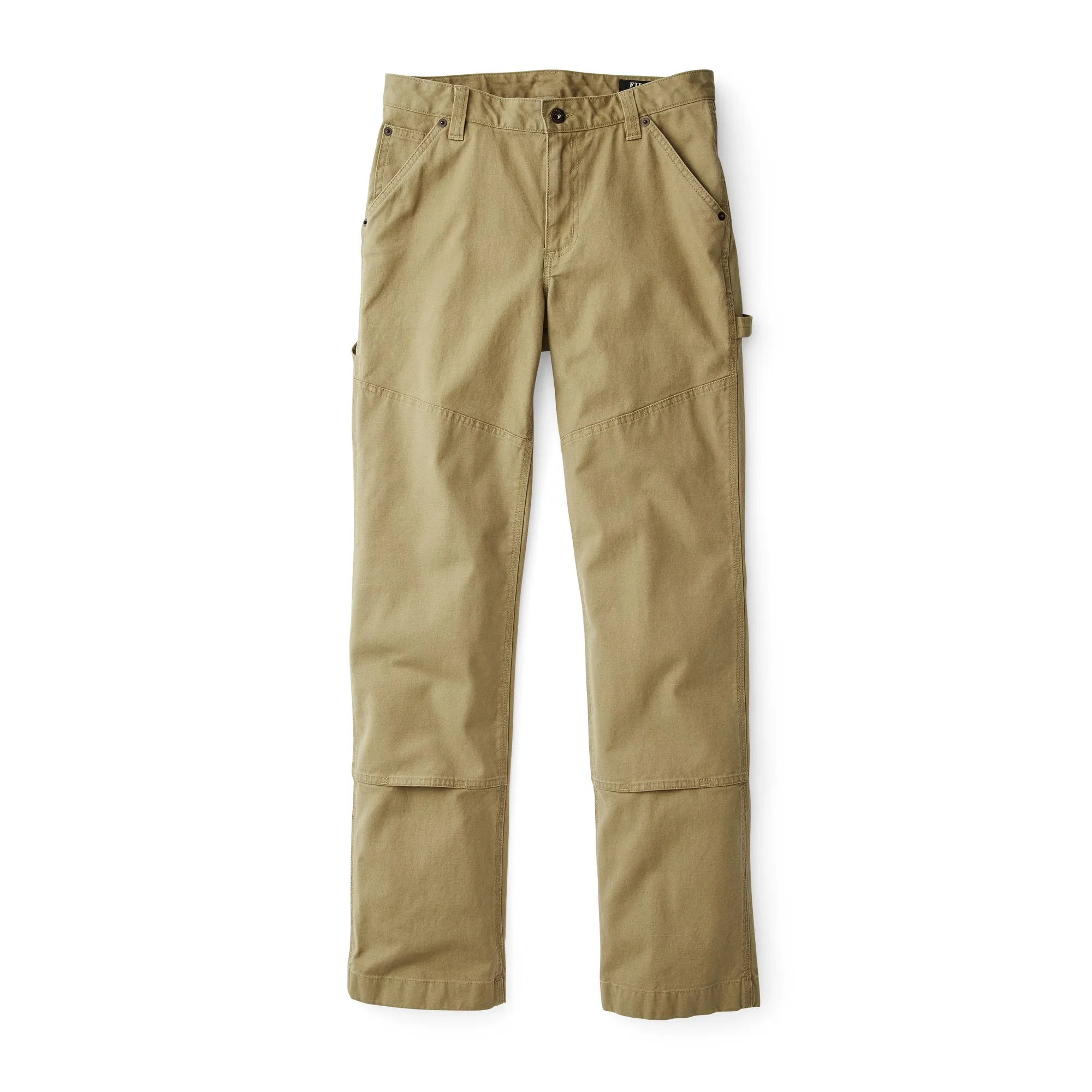 Women's Canvas Straight-leg Pants - Faded Olive sold by Filson