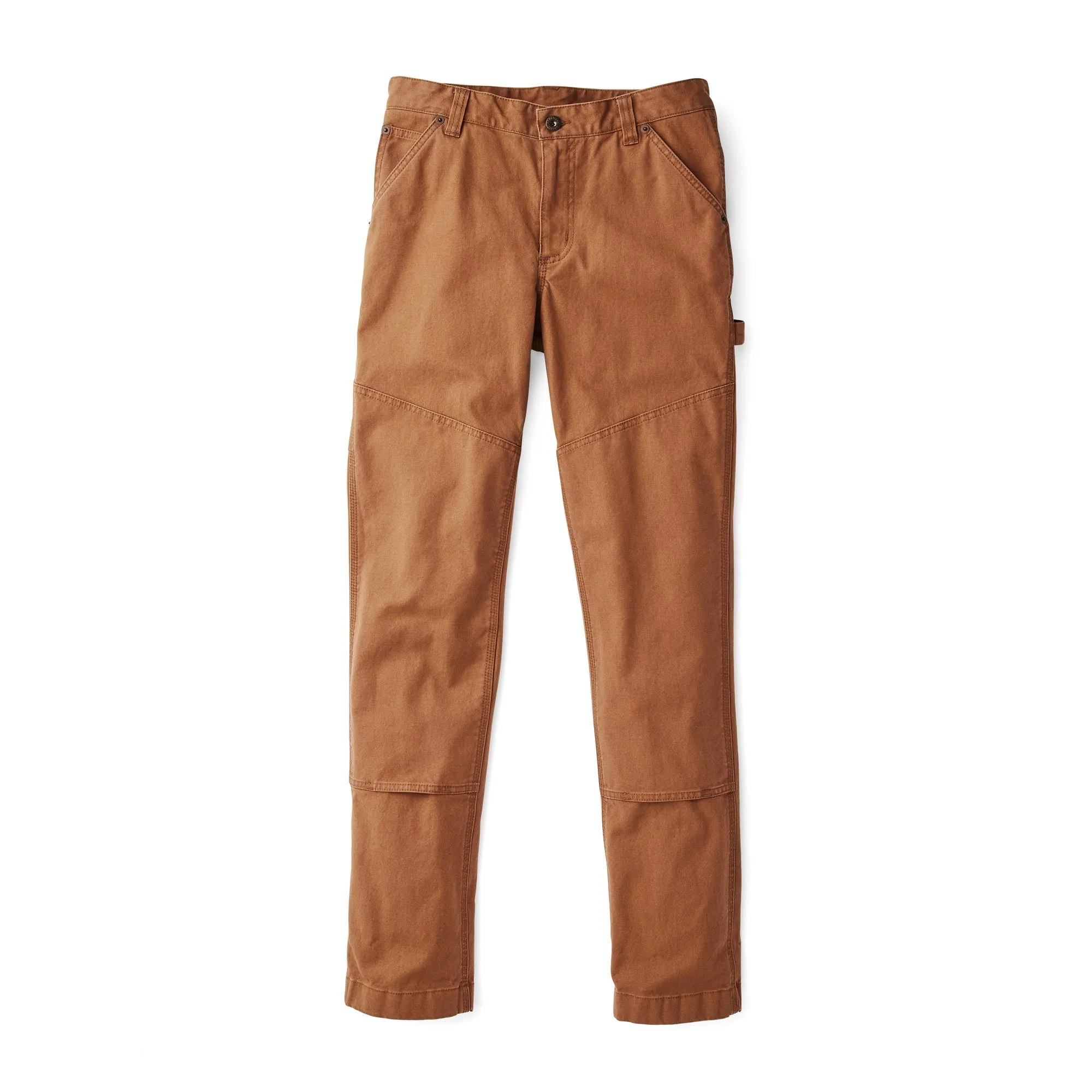Women's Canvas Slim-leg Pants - Partridge sold by Filson