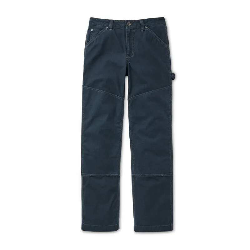 Women's Canvas Straight-leg Pants - Dark Navy sold by Filson