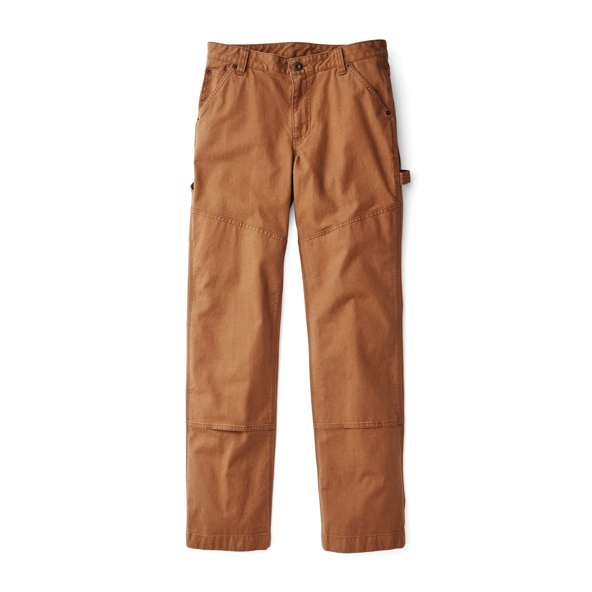 Women's Canvas Straight-leg Pants - Partridge sold by Filson