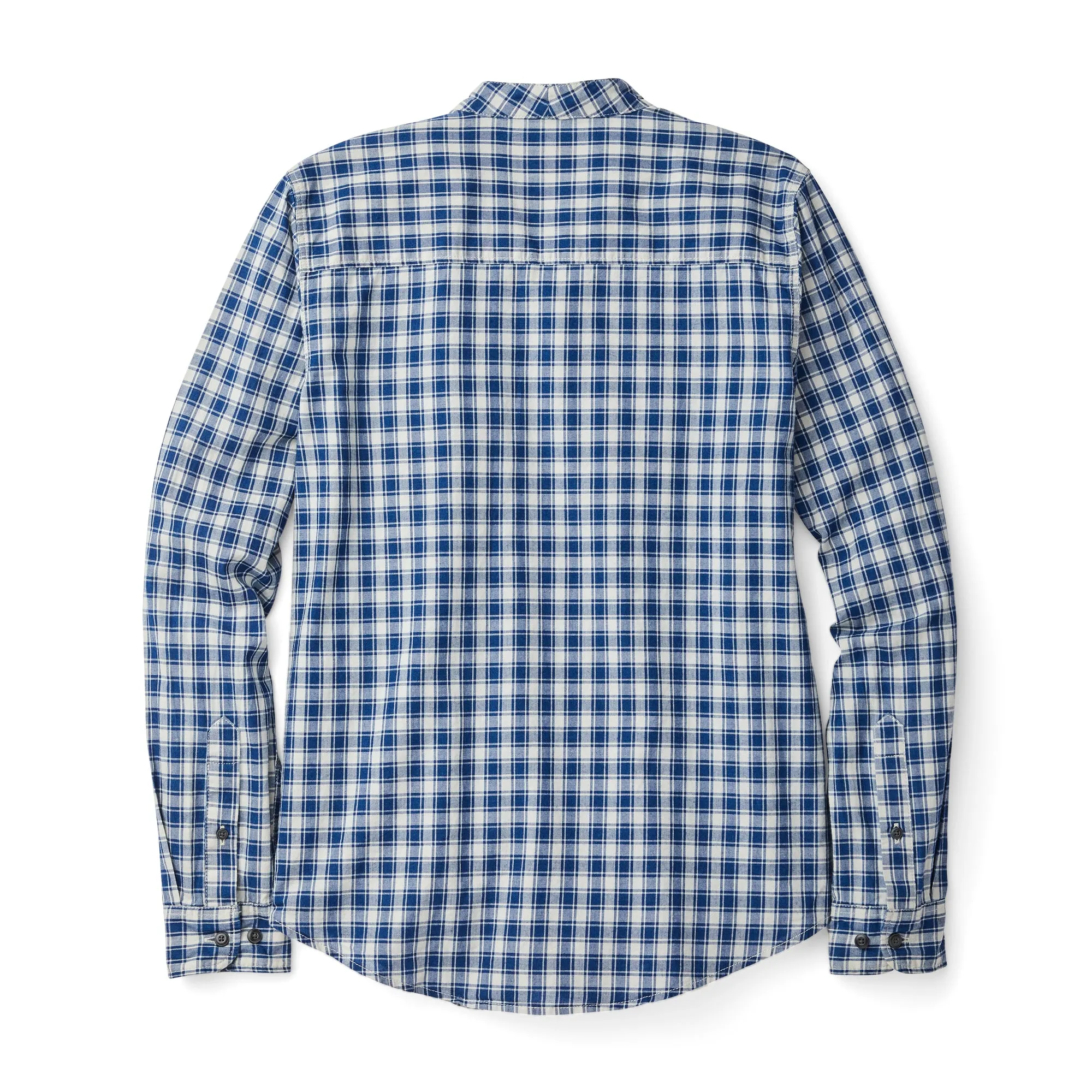 Women's Kadin Island Shirt - Indigo/cream Plaid sold by Filson product image thumbnail 4