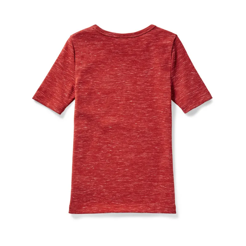 Women's Neah Bay Crewneck Shirt - Brick Heather sold by Filson product image thumbnail 2