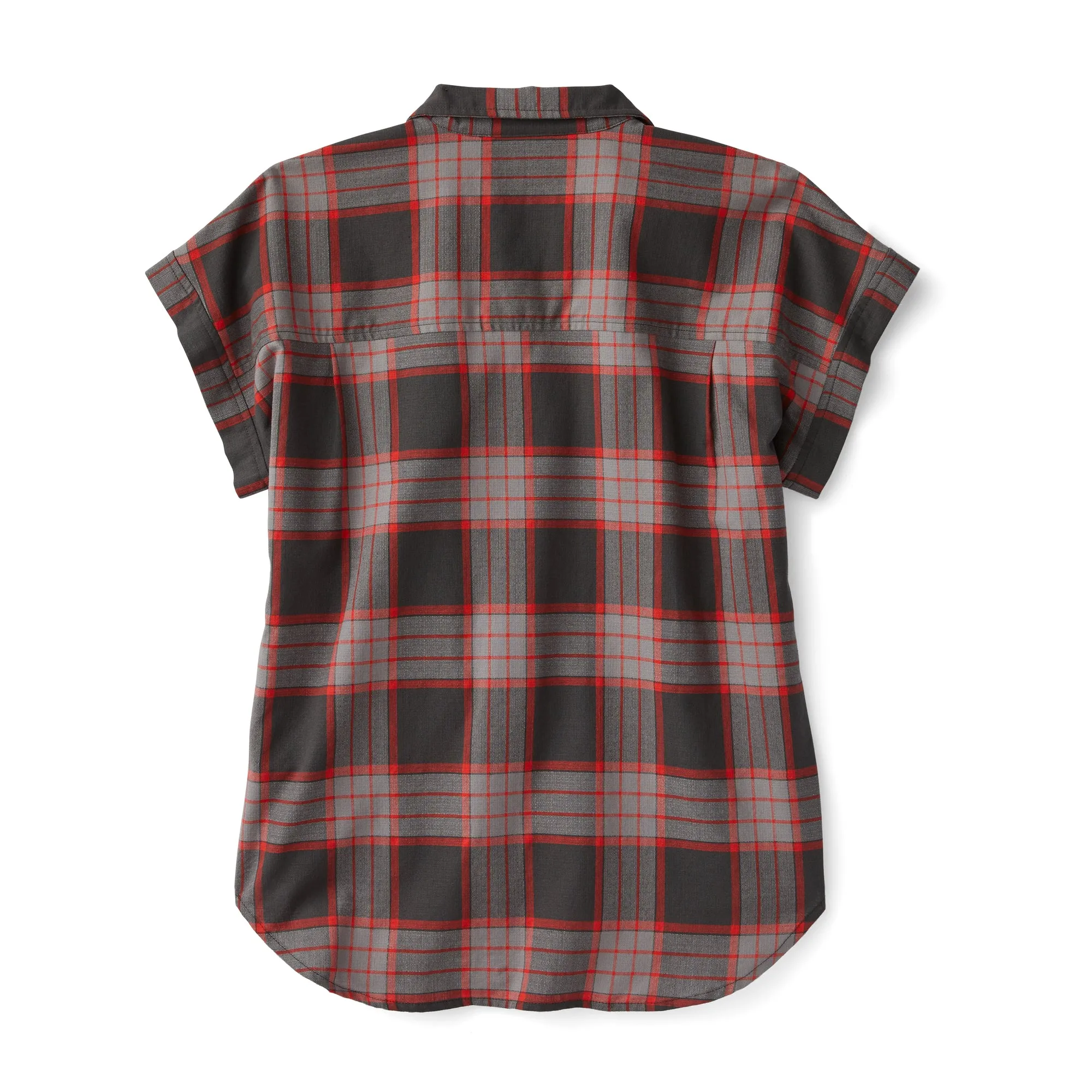 Women's Northwest Camp Shirt - Black/grey/red Plaid sold by Filson product image thumbnail 4