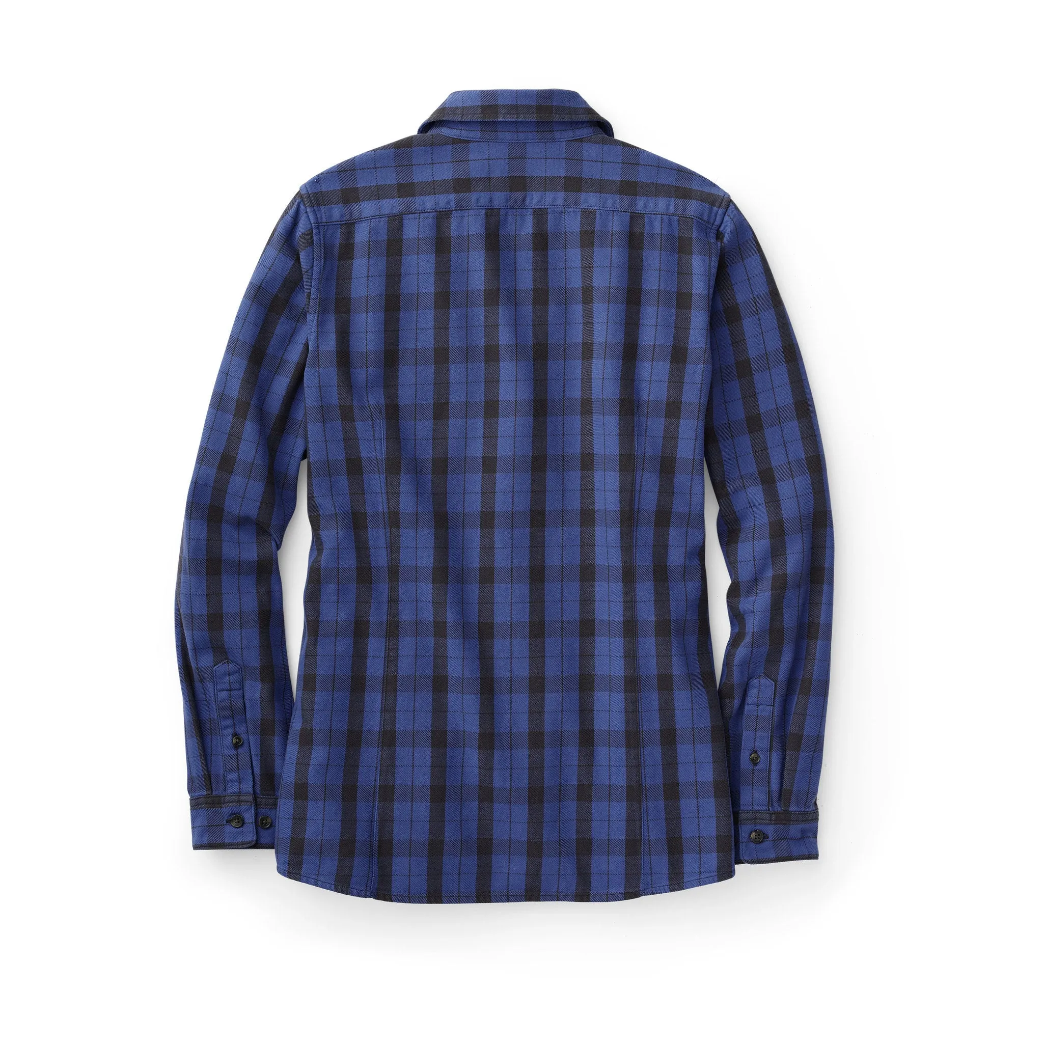 Women's Vintage Wash Alaskan Guide Shirt - Cobalt/black sold by Filson product image thumbnail 4