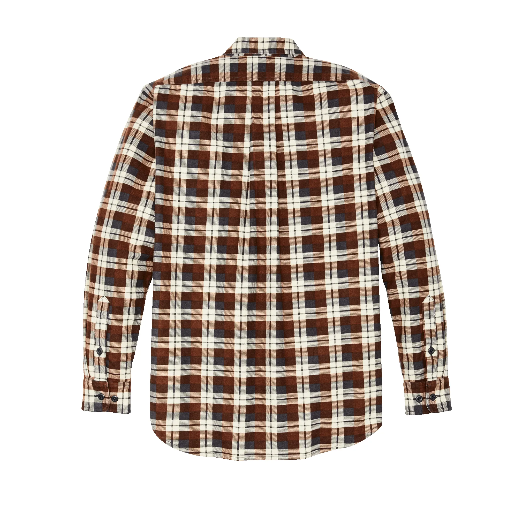 Field Flannel Shirt - Brown / Gray Plaid sold by Filson product image thumbnail 4