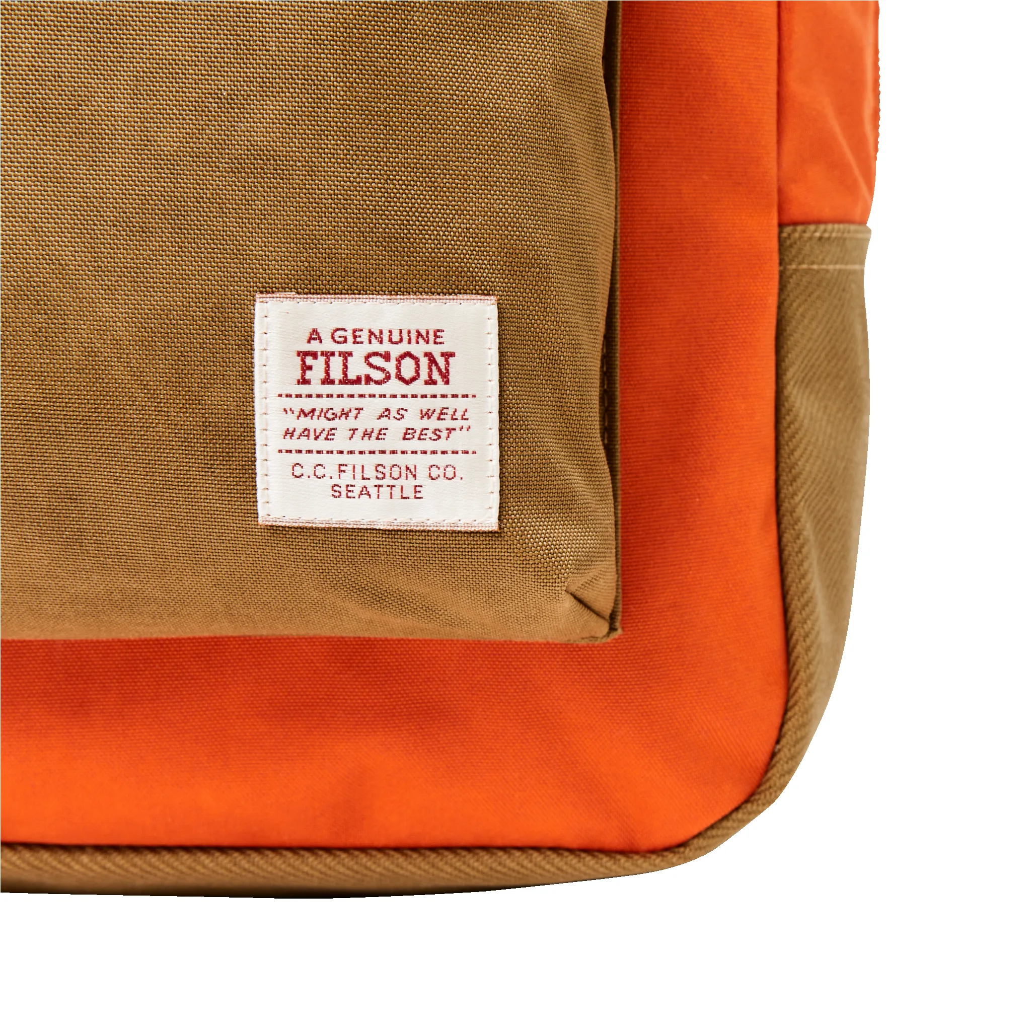 Surveyor 25l Backpack - Dark Tan / Flame sold by Filson product image thumbnail 5