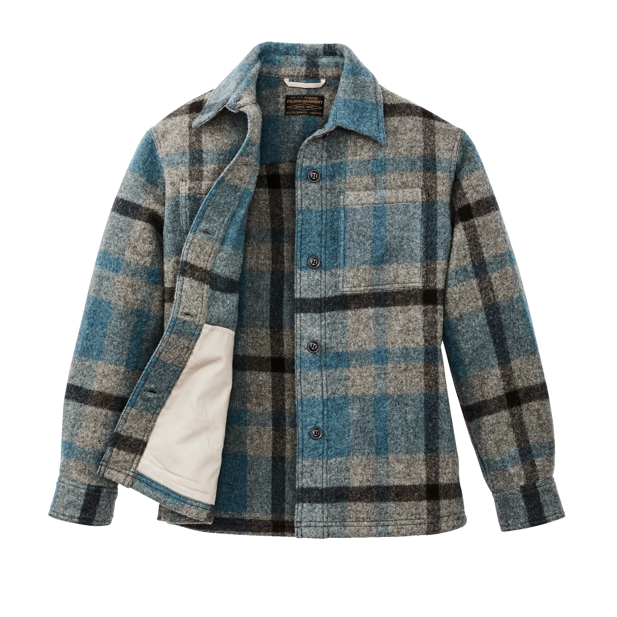 Women's Wool Overshirt - Ballard Plaid sold by Filson product image thumbnail 3