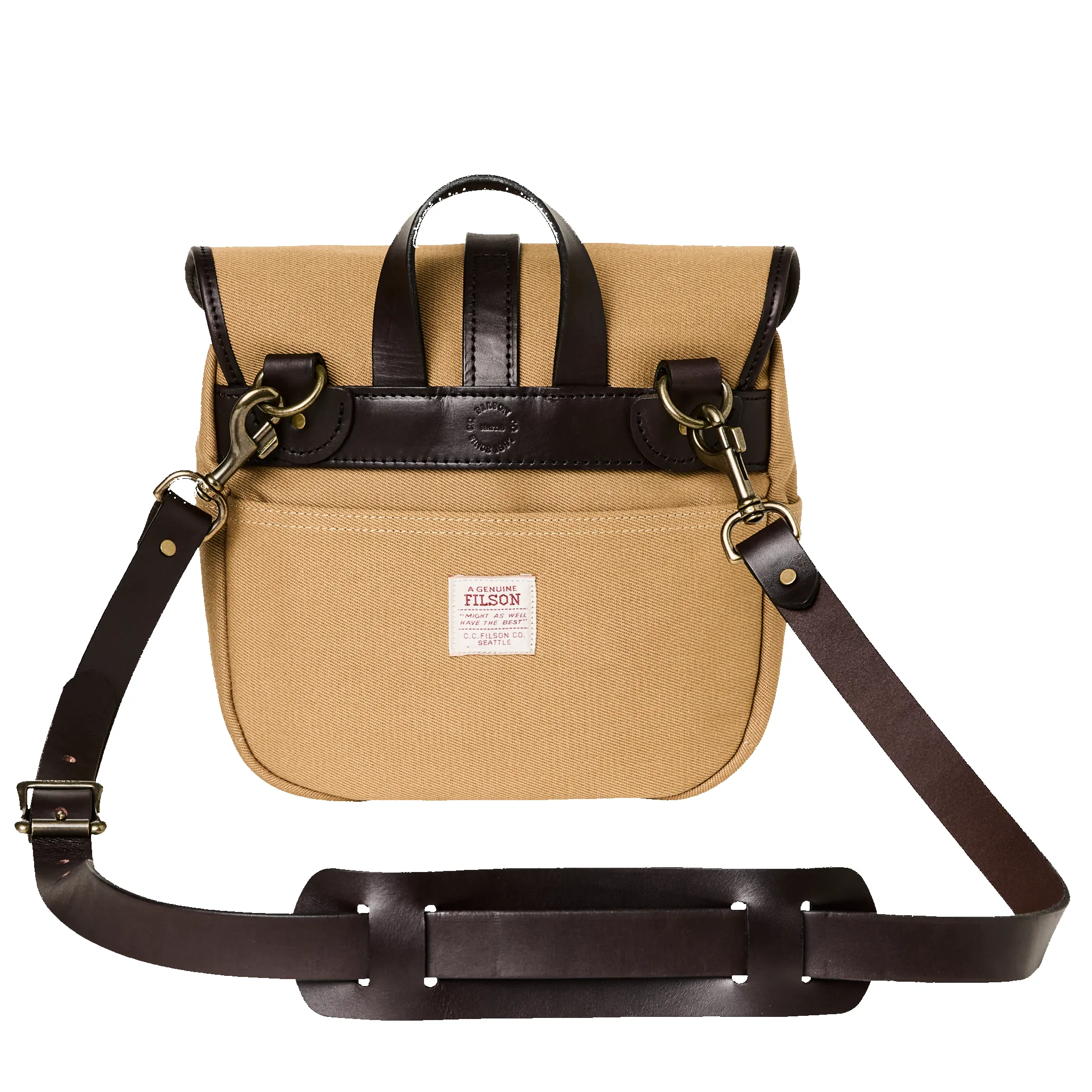 Small Rugged Twill Field Bag - Tan sold by Filson product image thumbnail 2