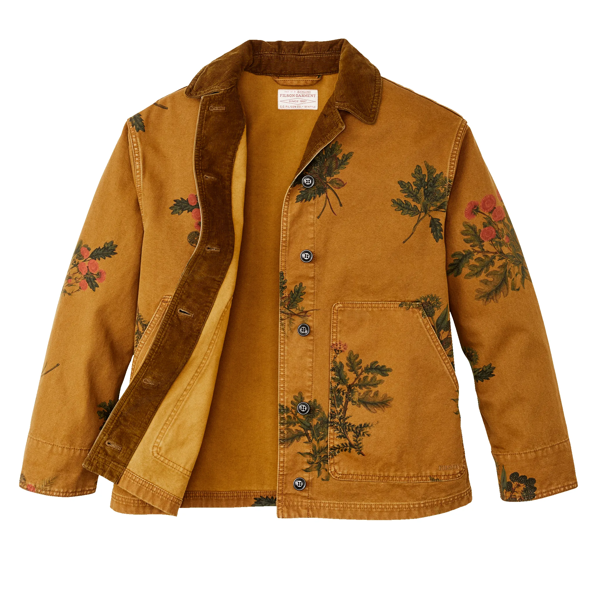 Women's Canvas Barn Coat - Botanical Flower sold by Filson product image thumbnail 2