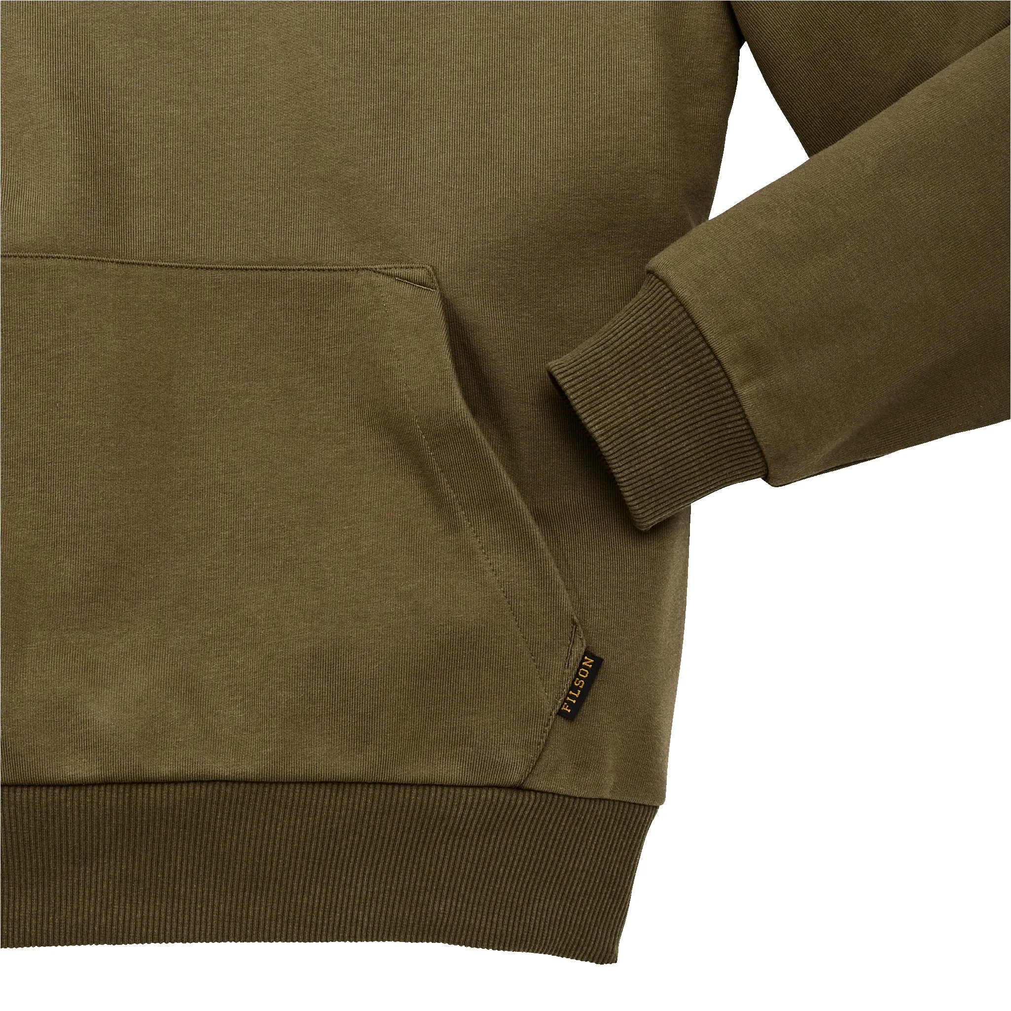 Prospector Hoodie - Dark Olive sold by Filson product image thumbnail 4