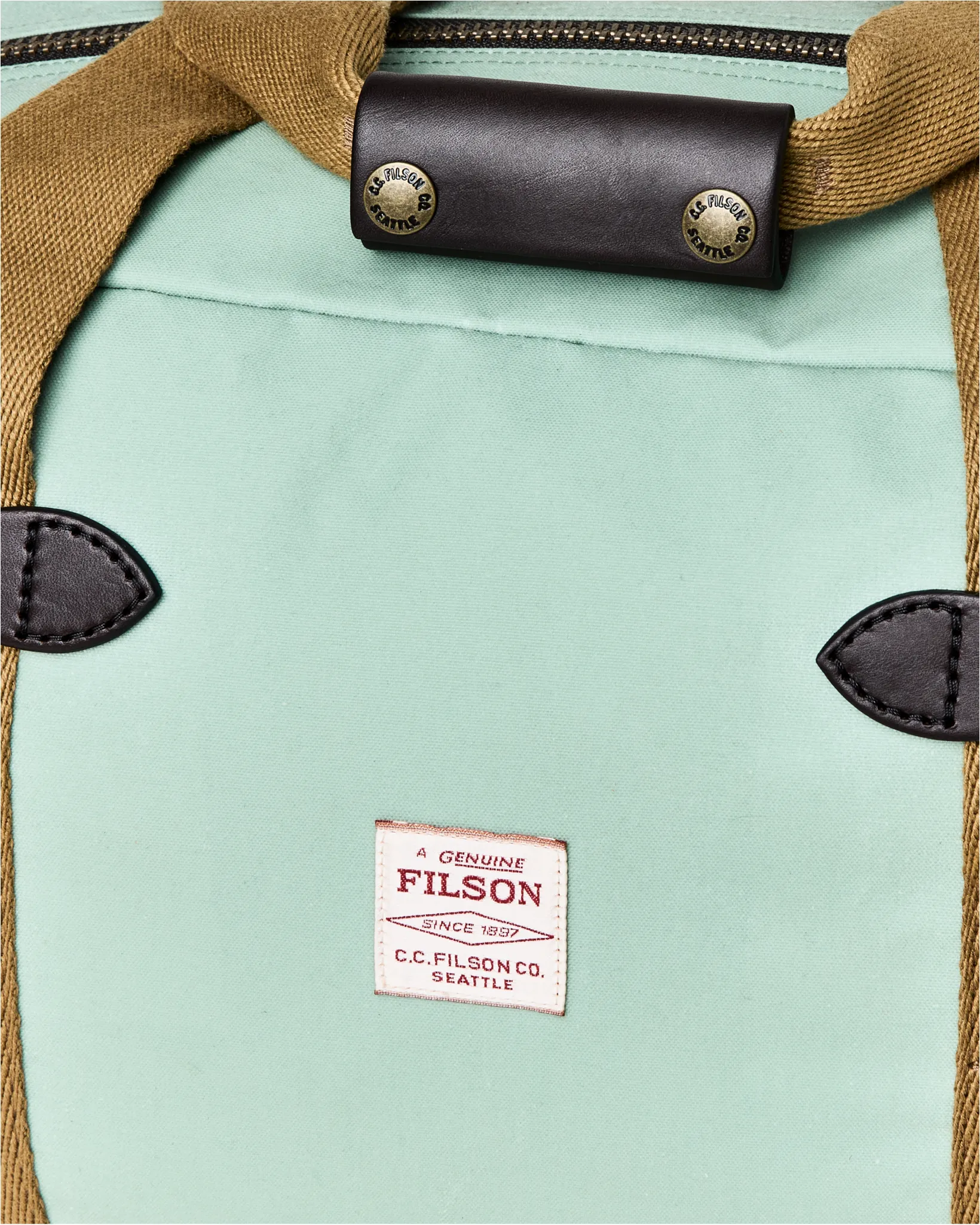 Small Tin Cloth Duffle Bag - Granite Green sold by Filson product image thumbnail 3