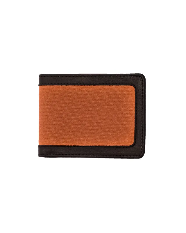 Tin Cloth Outfitter Wallet - Rust sold by Filson